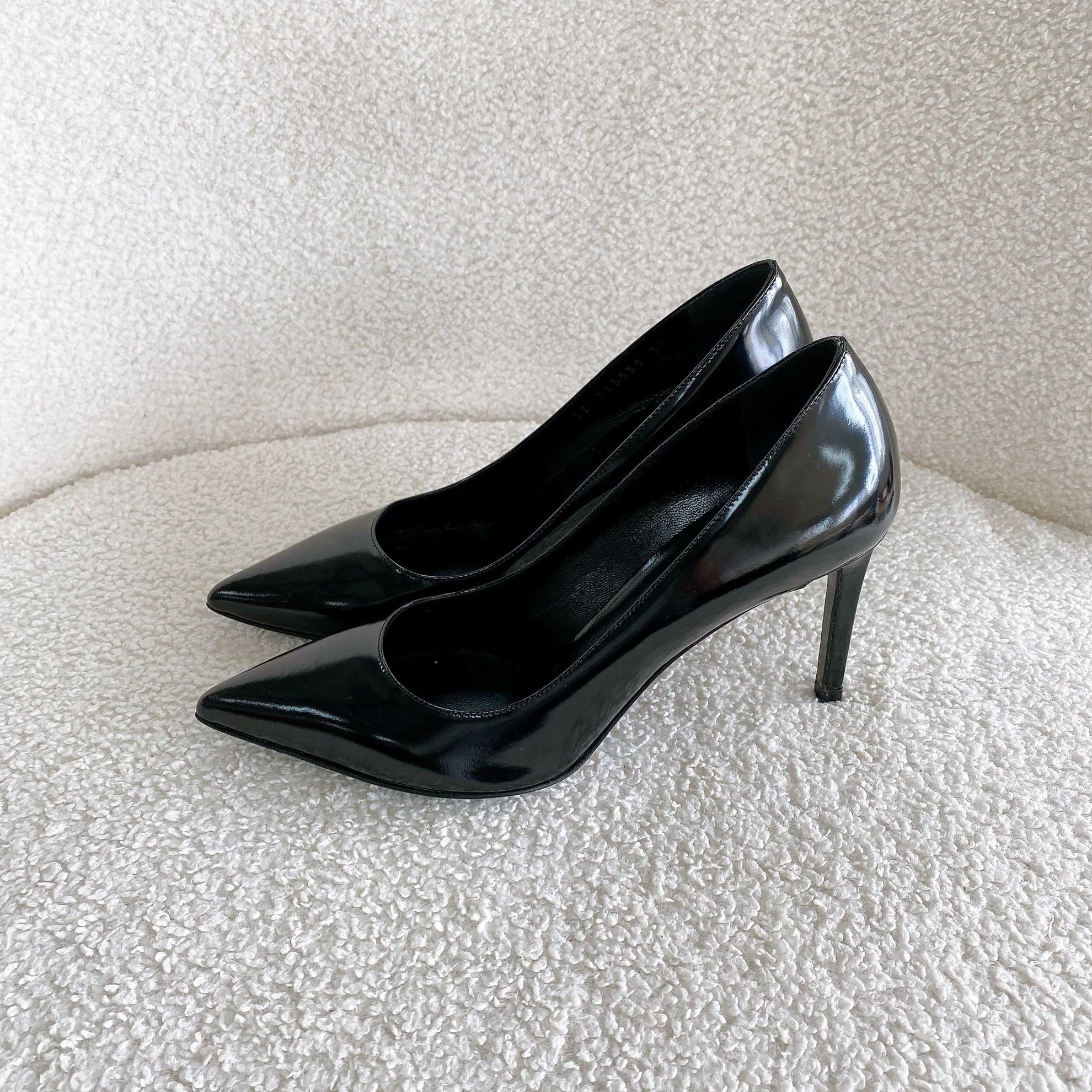Saint Laurent Paris Saint Laurent women's black high heels 37 Size US 6.5 / IT 36.5 - 3 Thumbnail