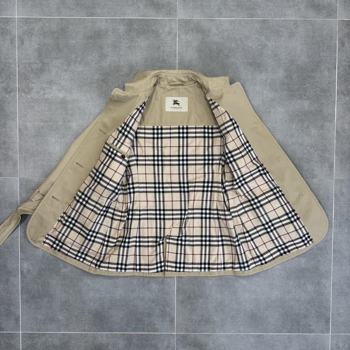 Burberry Burberry London Women Nova Check Trench Coat Jacket Size 40 Size S / US 4 / IT 40 - 16 Thumbnail
