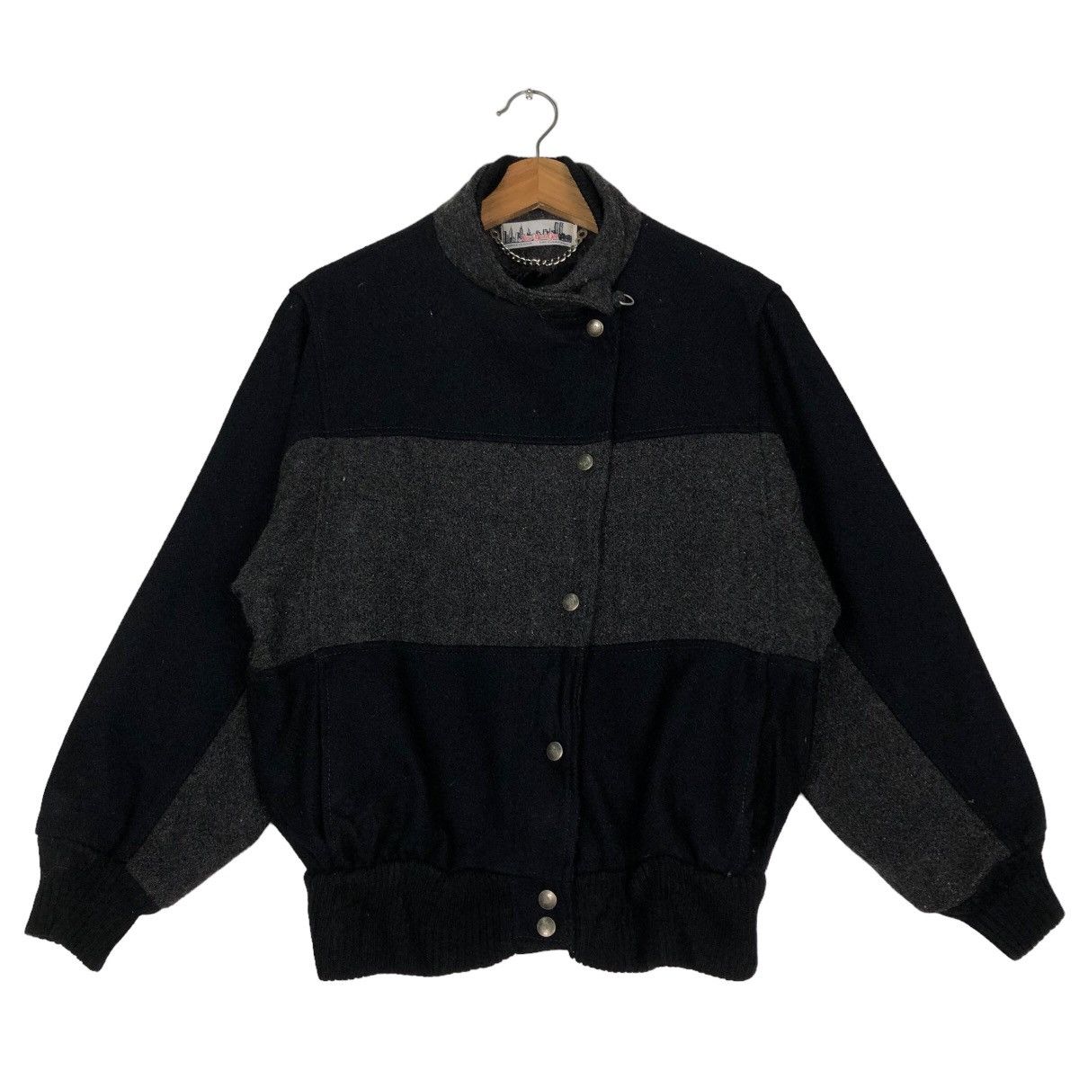 Japanese Brand 🔥90’s Vintage Wool Varsity Bomber Jacket New York City USA Size US S / EU 44-46 / 1 - 1 Thumbnail