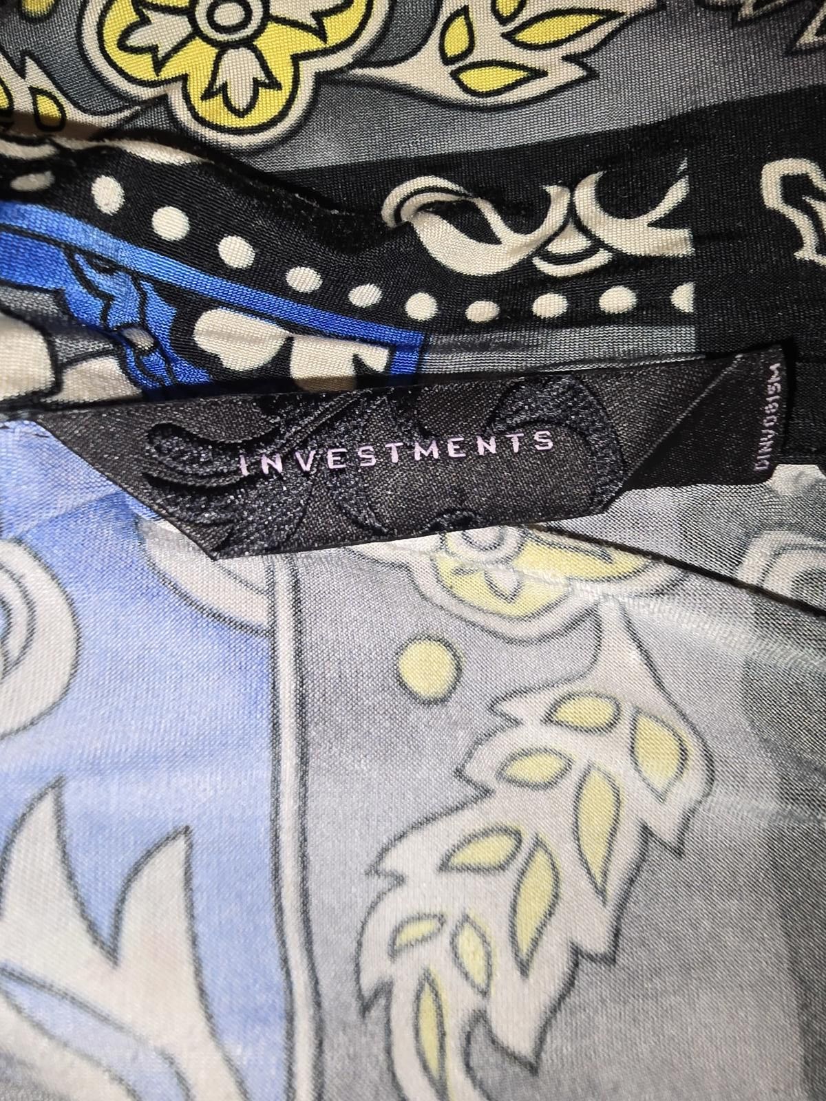 Other Investments Stylish Printed Blouse - Size M Size M / US 6-8 / IT 42-44 - 2 Thumbnail