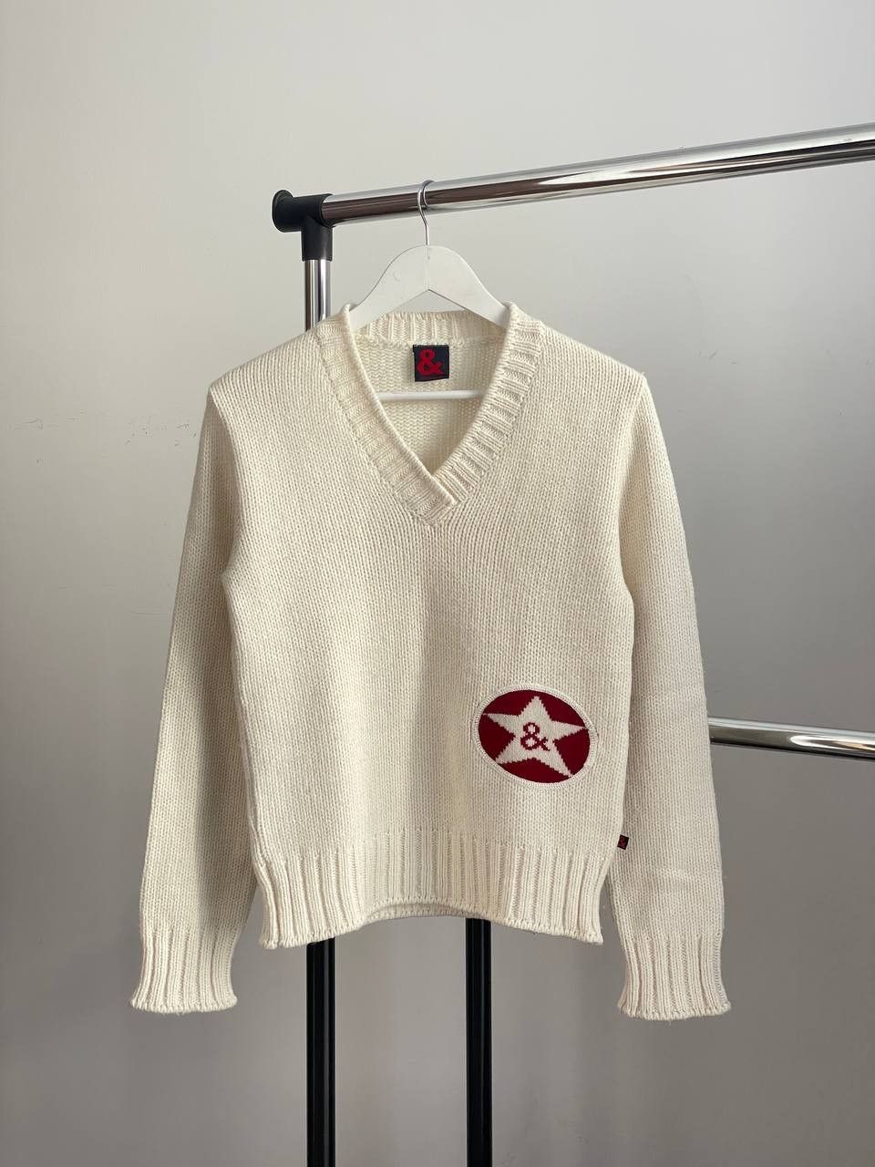 Dolce & Gabbana Dolce & Gabbana Italy Vintage Archive 90s Star Knit Sweater Size M / US 6-8 / IT 42-44 - 1 Thumbnail