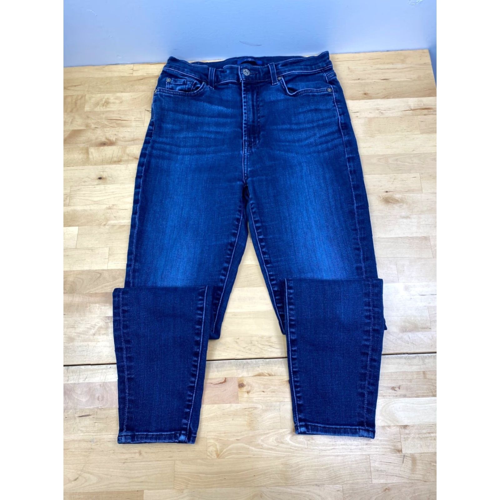 7 For All Mankind 7 for all Mankind Jeans Womens 28 Blue Skinny Stretch Casual Modern Size 28" / US 6 / IT 42 - 2 Thumbnail