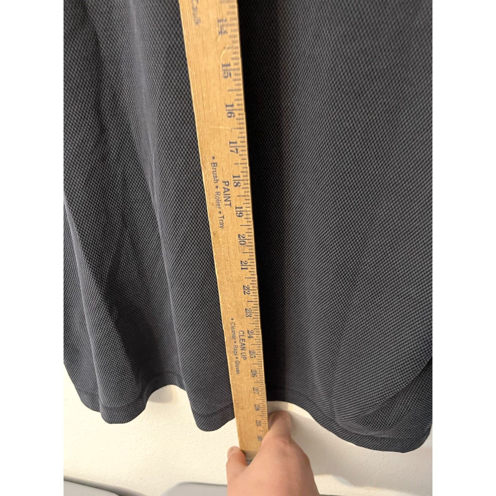 Tommy Bahama VINTAGE Tommy Bahama Mens Size Large Dark Gray Modal Polyester Blend Hawaiian Polo Size US L / EU 52-54 / 3 - 4 Thumbnail