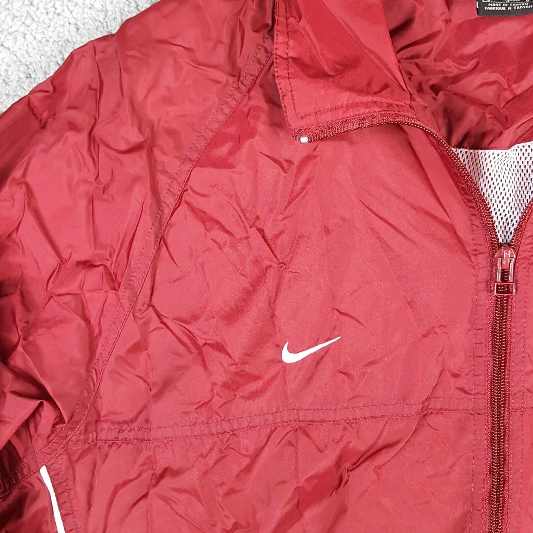 Nike VINTAGE Nike Cumberland University Basketball Men's Size L Swoosh Windbreaker Jacket Size US L / EU 52-54 / 3 - 5 Thumbnail