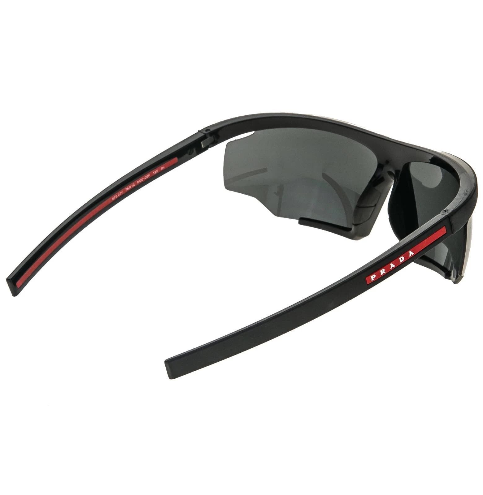 Prada PRADA LINEA ROSSA ACTIVE 07Y Black Rubber Sport Mask PS07YS Size ONE SIZE - 2 Thumbnail
