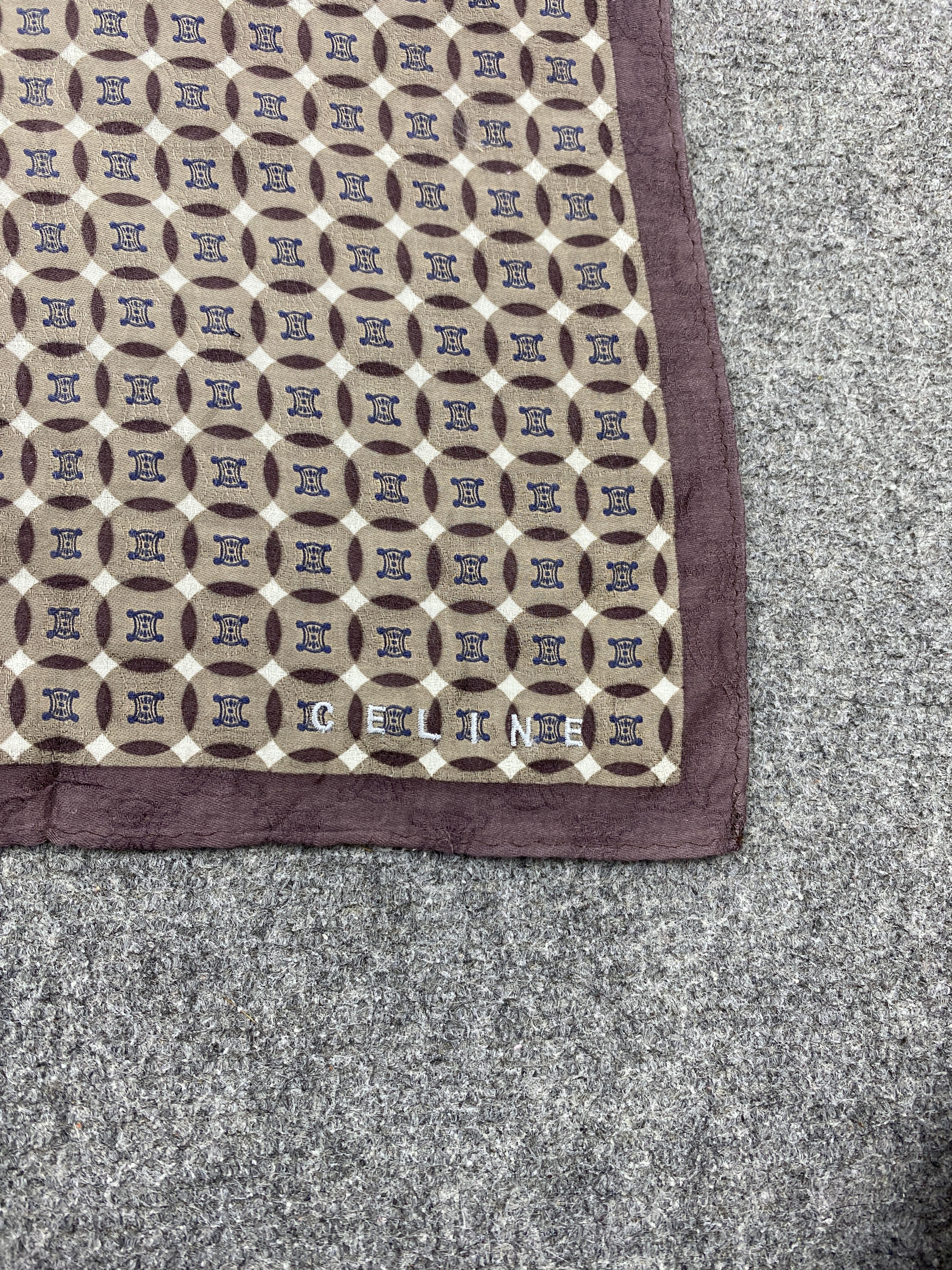 Celine Vintage Celine Handkerchief / Neckerchief HKC1132 Size ONE SIZE - 5 Thumbnail