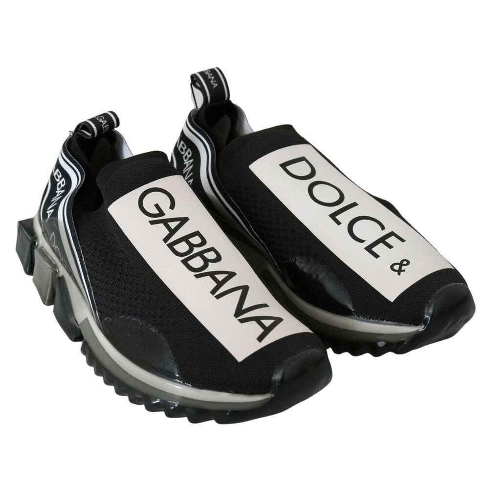 Dolce & Gabbana Dolce & Gabbana Dapper Black Casual Sport Sneakers Size US 6 / EU 39 - 2 Thumbnail