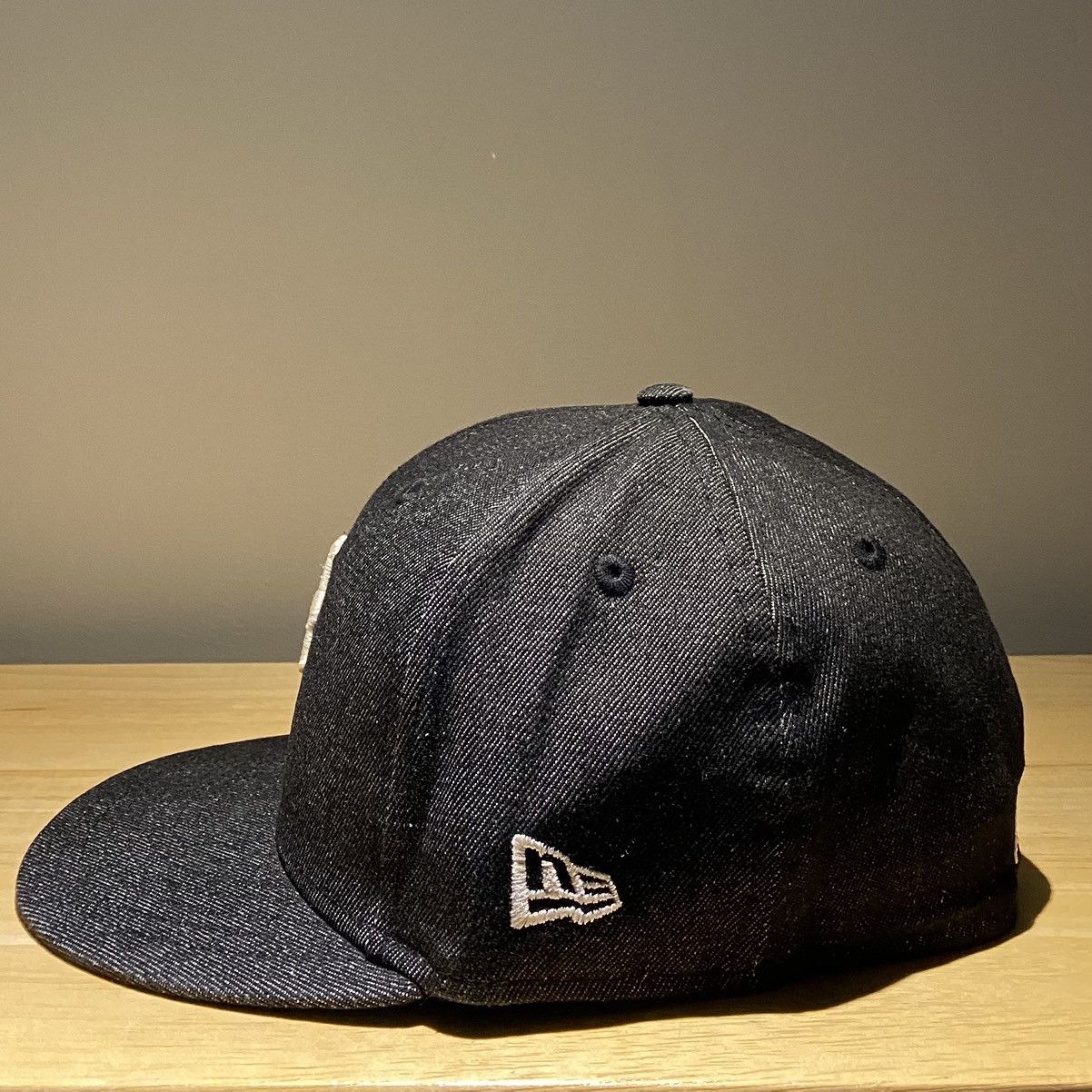 New Era New Era 59Fifty Ny Mets Black Denim Fitted Cap Size ONE SIZE - 3 Thumbnail
