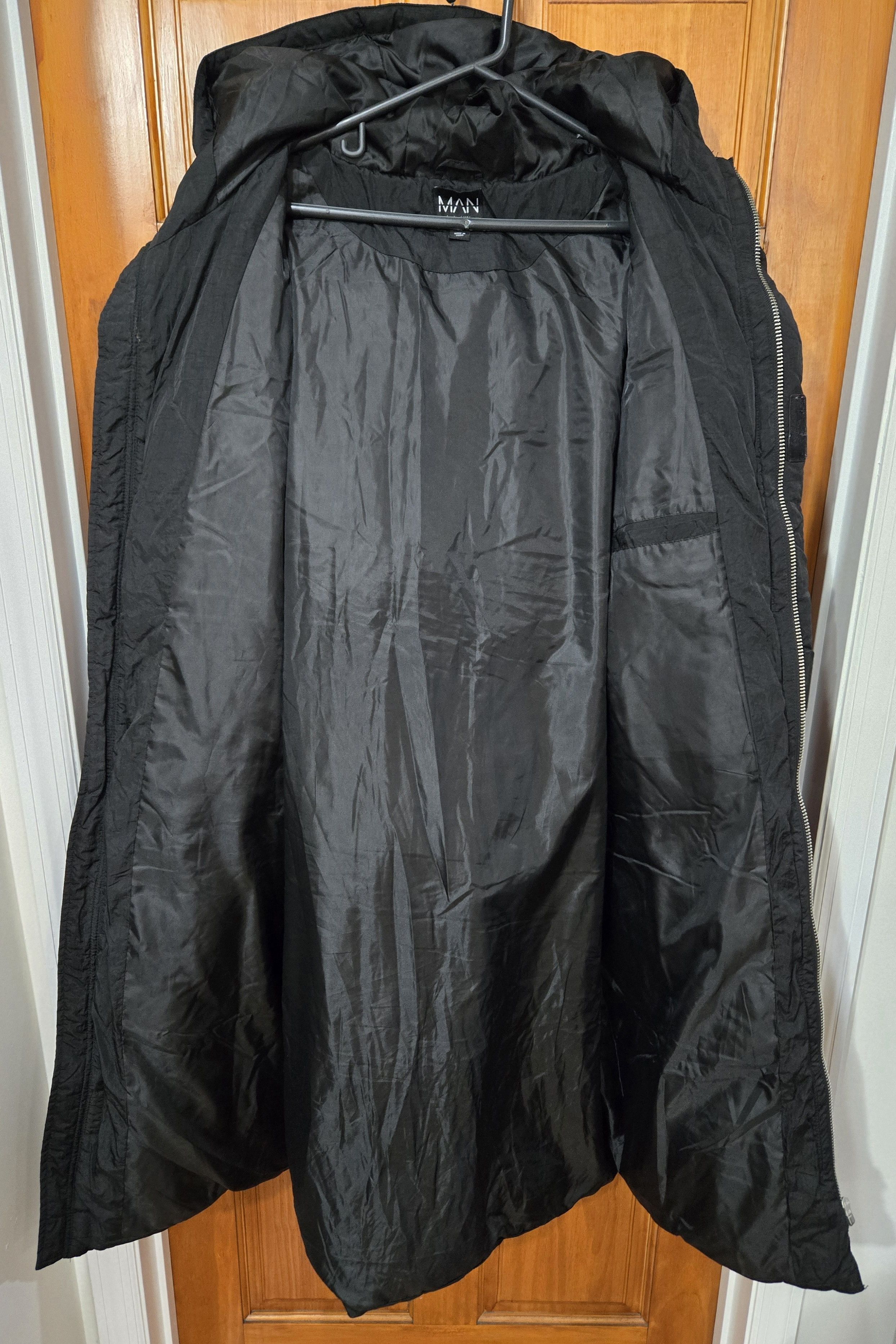 Boohoo BooHoo Men's Plus 4 Pocket Longline Hooded Puffer Jacket Size US XXL / EU 58 / 5 - 8 Thumbnail