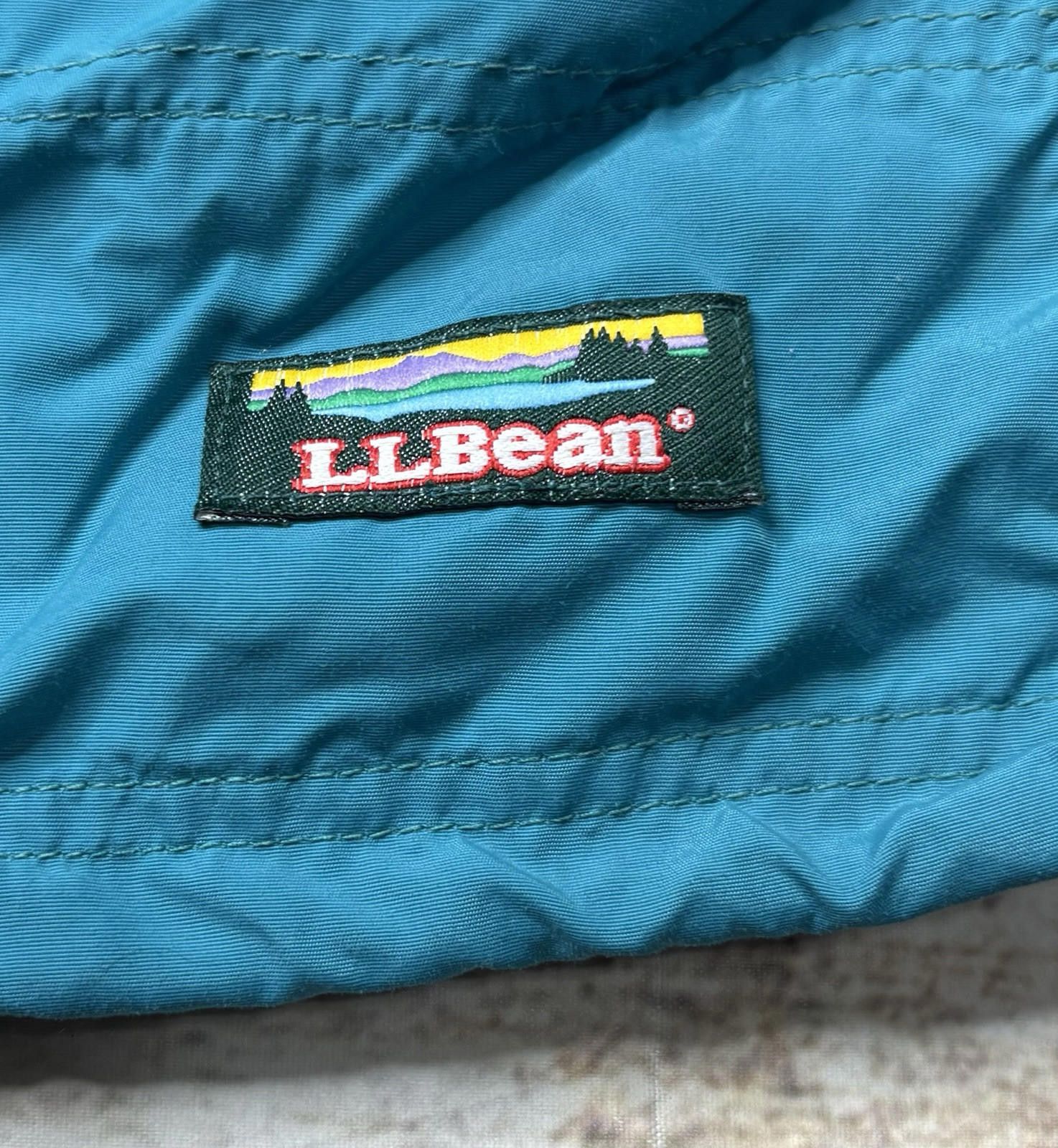 L.L. Bean VTG LL Bean Freeport Maine Jacket Womens Medium Zip Teal Size M / US 6-8 / IT 42-44 - 6 Thumbnail