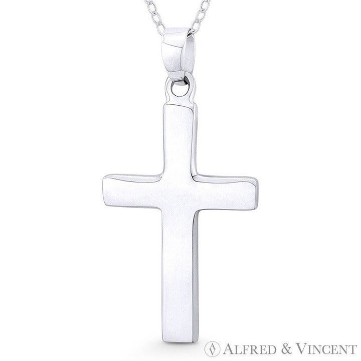 Other Solid-Cast Latin Cross Pendant in .925 Sterling Silver Size ONE SIZE - 1 Preview