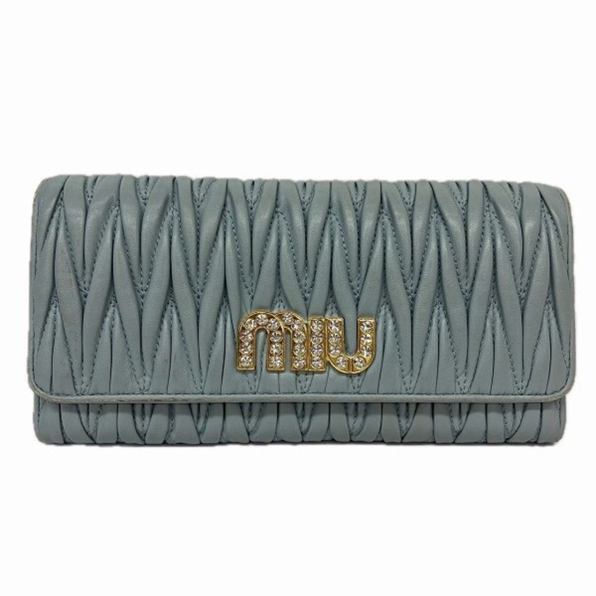 Miu Miu Miu Miu Matelassé wallet Size ONE SIZE - 1 Thumbnail