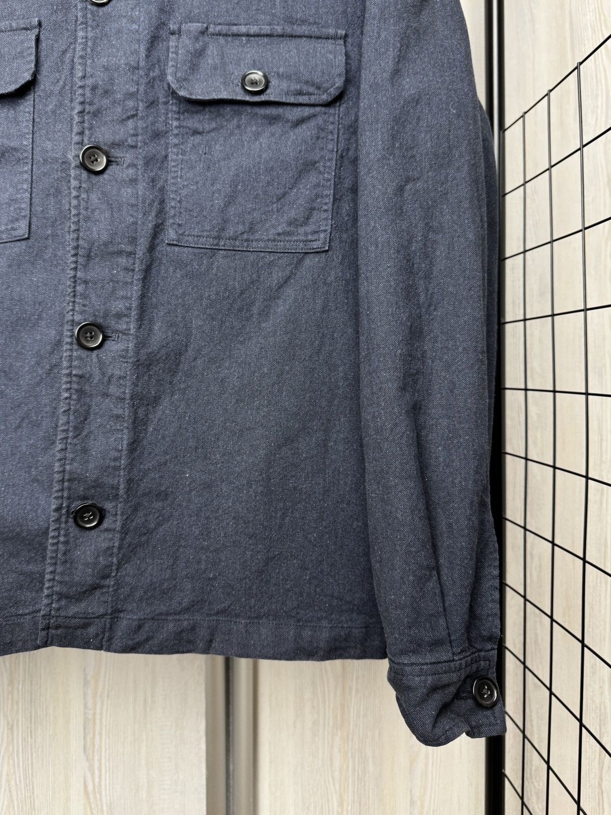 Paul Smith Paul Smith vintage French work style overshirt jacket Size US XL / EU 56 / 4 - 4 Thumbnail
