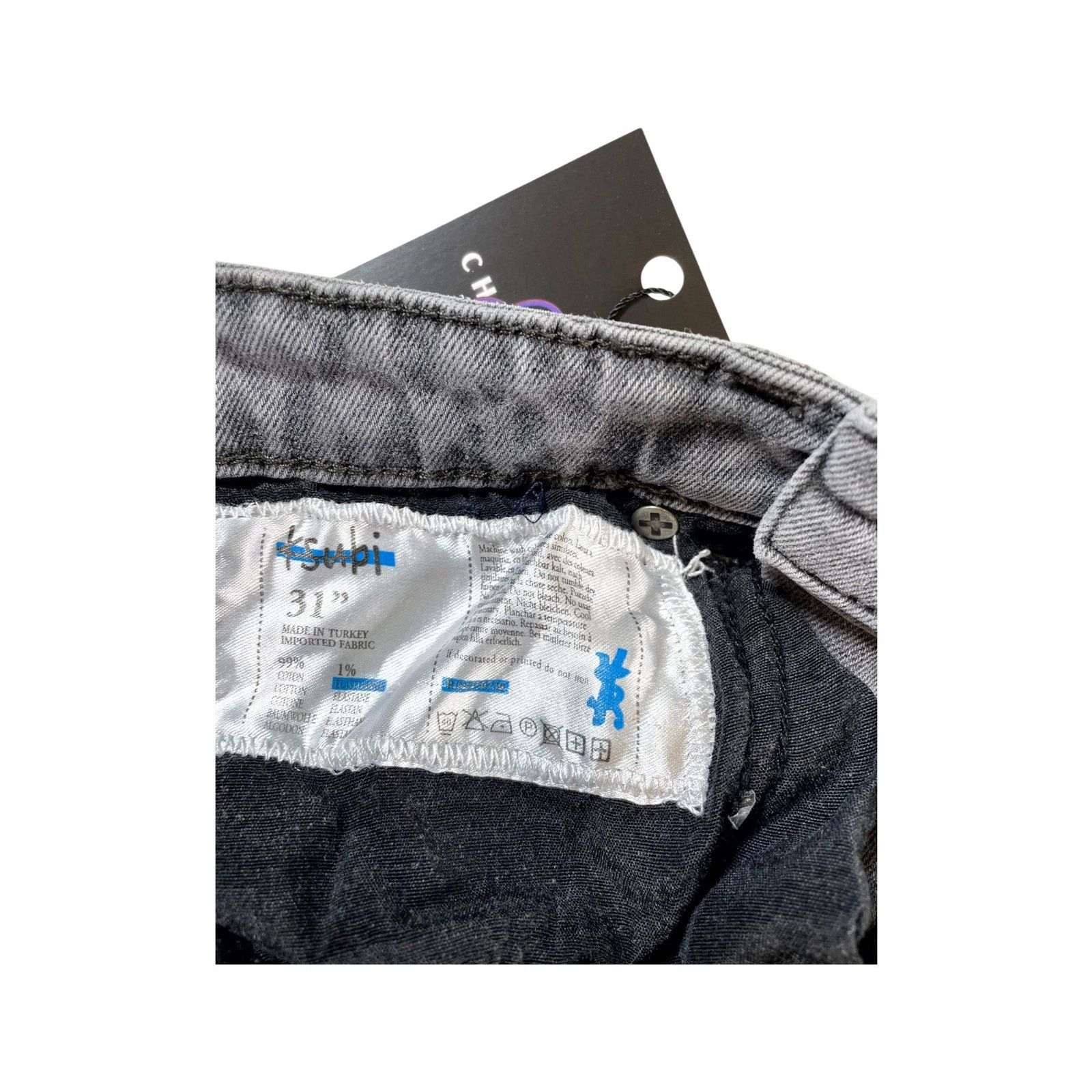 Ksubi Ksubi Grey Jeans Size US 31 - 7 Thumbnail