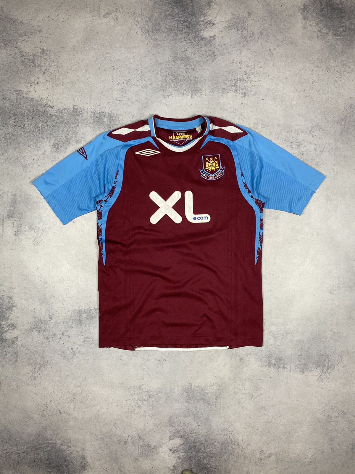 Umbro Umbro WEST HAM UNITED 2007 2008 HOME FOOTBALL SOCCER JERSEY Size US M / EU 48-50 / 2 - 2 Thumbnail