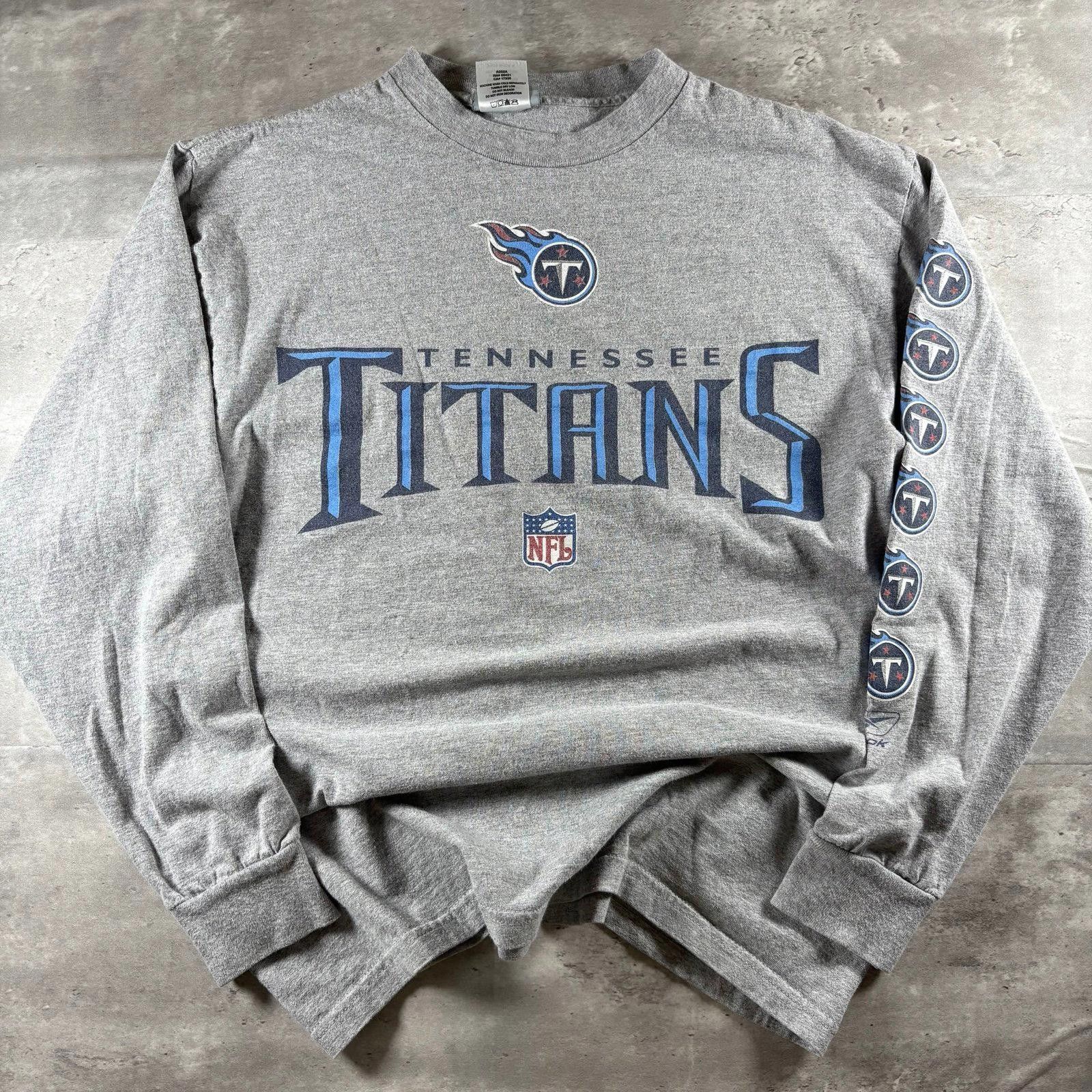 Reebok Vintage Tennessee Titans longsleeve Size US M / EU 48-50 / 2 - 8 Thumbnail