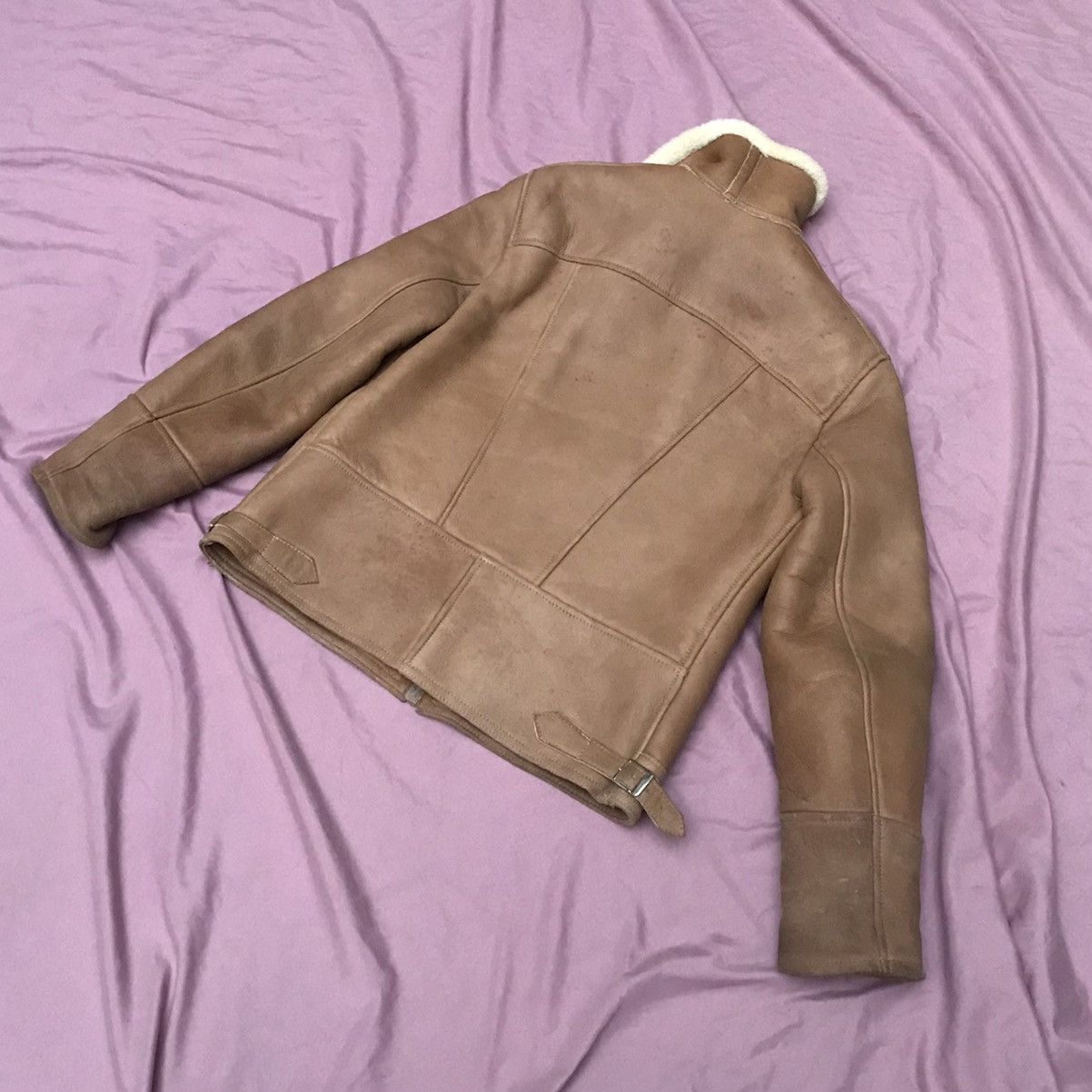 Other Beautiful sheepskin shearling tan jacket Size US M / EU 48-50 / 2 - 5 Thumbnail
