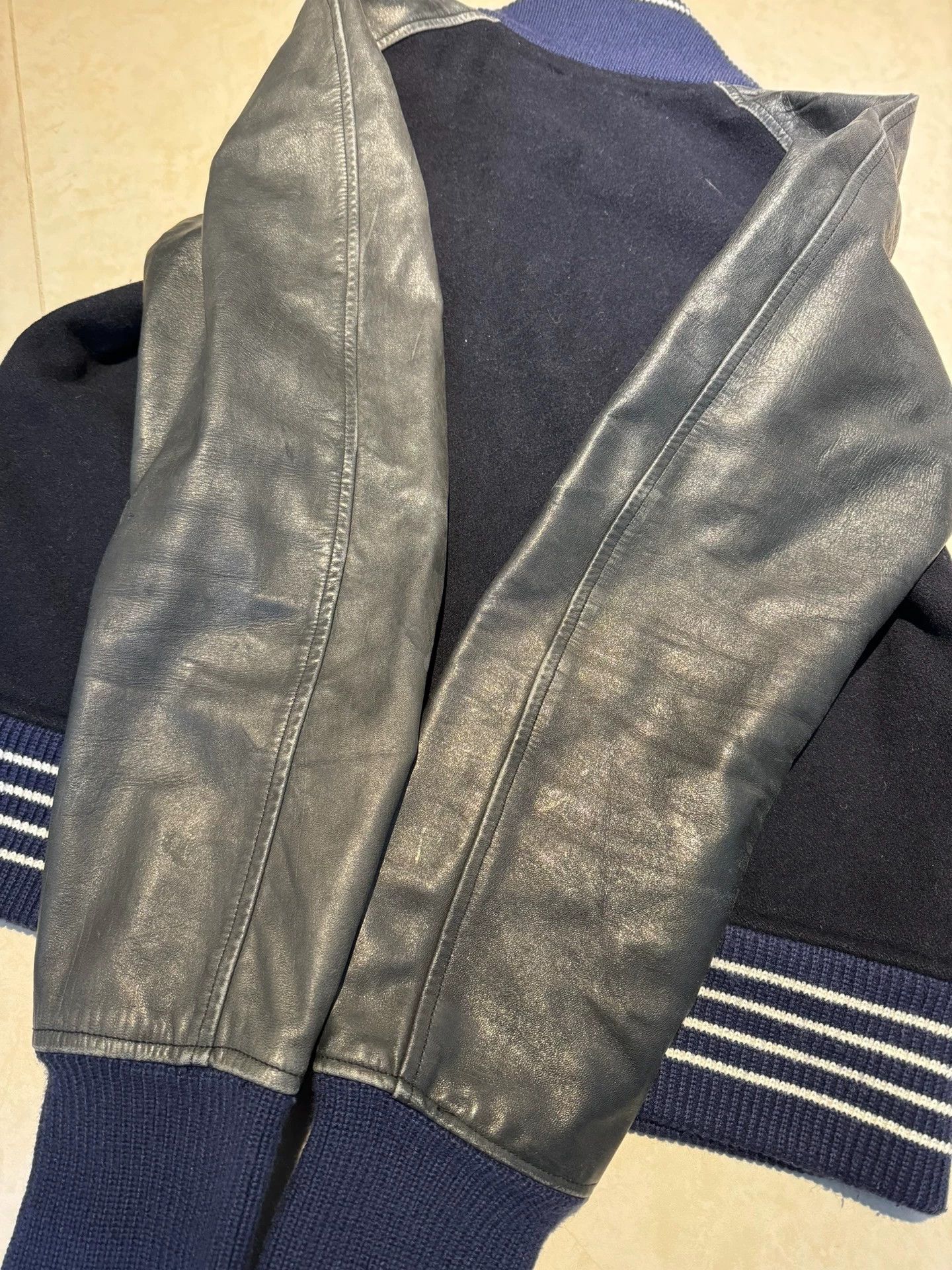 Maison MIHARA YASUHIRO Mihara Yasuhiro 9/10 Black Horsehide Sleeve Jacket 48 Size US M / EU 48-50 / 2 - 5 Thumbnail