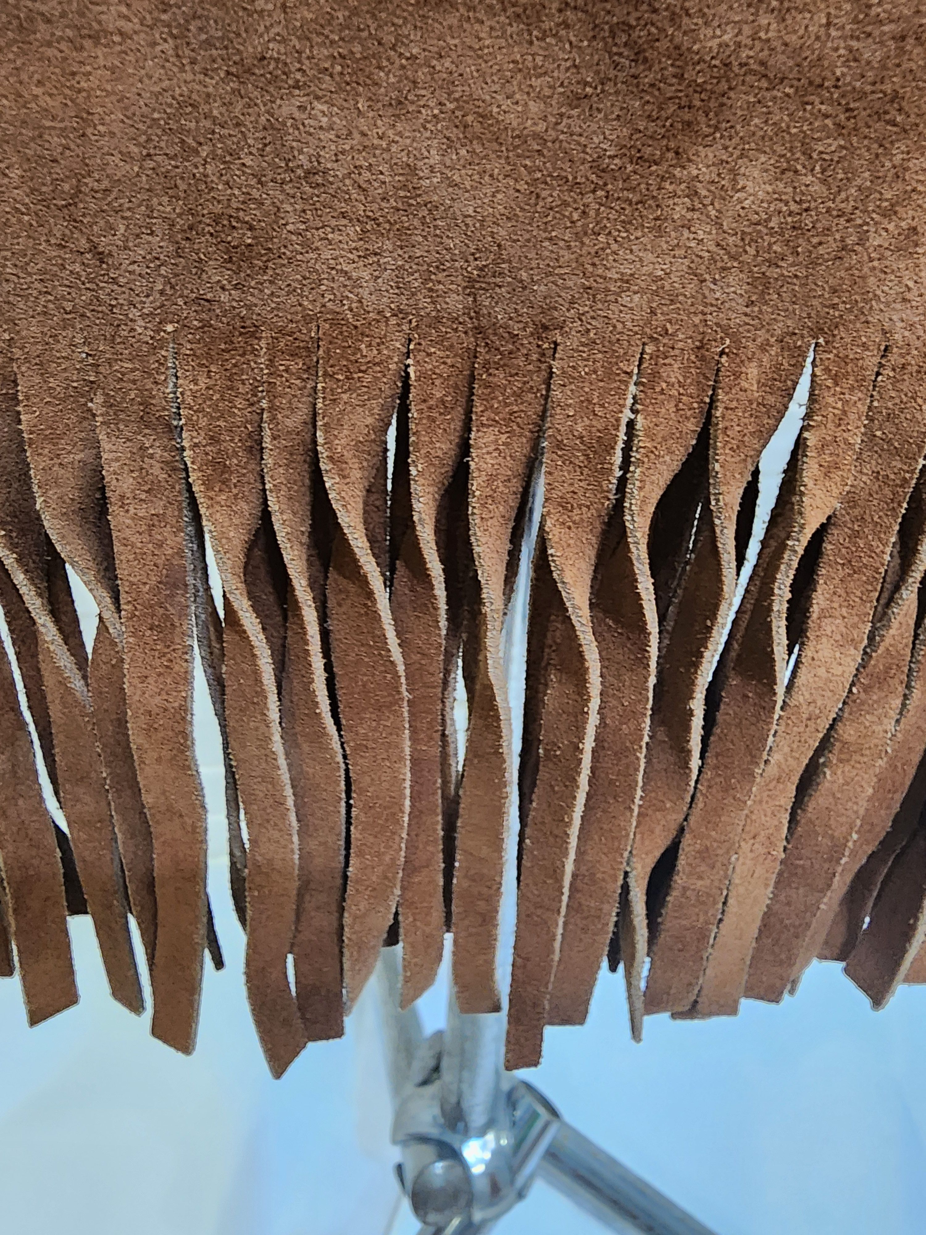 Genuine Leather × Uniqlo Women's vest made of genuine suede. Size L / US 10 / IT 46 - 9 Thumbnail