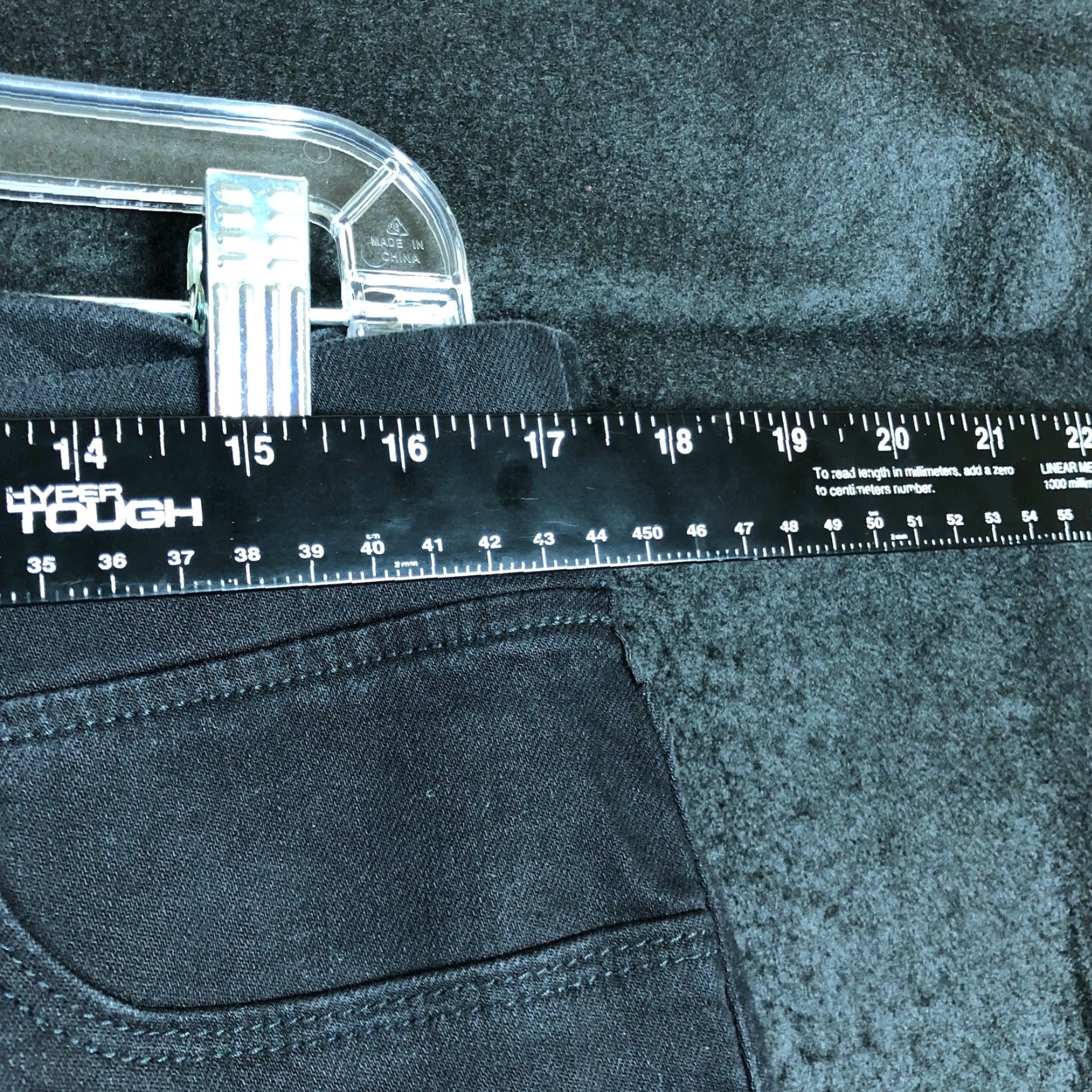 Talbots VINTAGE Talbots Womens Pants Black Pull On High Rise Skinny Cotton Blend Stretch 34Waist 29in Inseam Regular Rise Jegging Workwear Casual Size 24" / US 00 / IT 34 - 6 Thumbnail