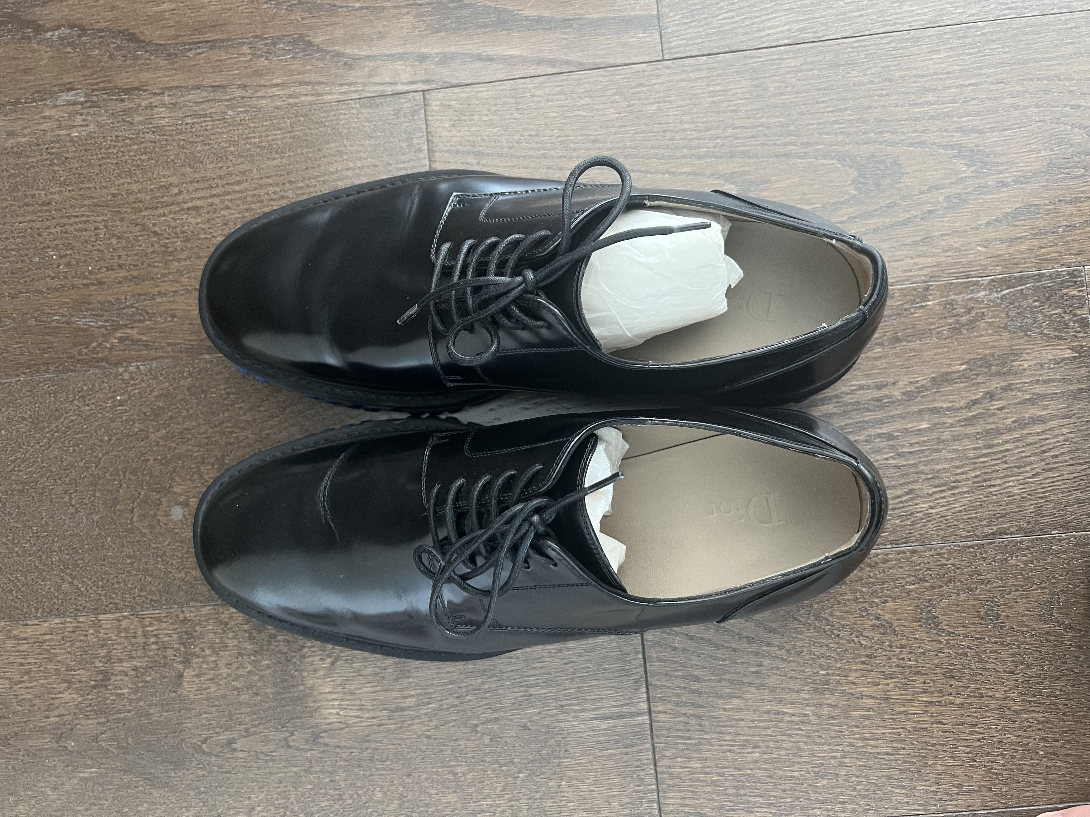 Dior Dior Homme FW15 Contrast Platform Sole Leather Derbies Size US 10.5 / EU 43-44 - 4 Thumbnail