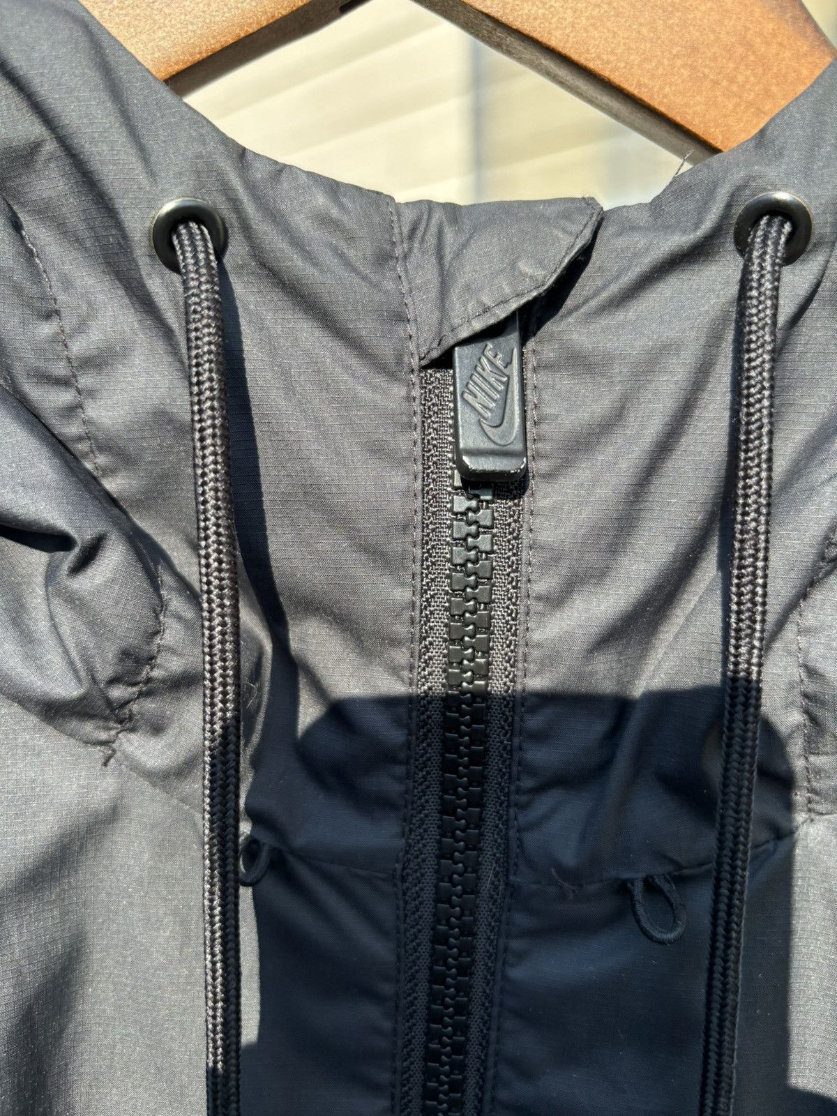 Nike Black Nike Windbreaker Size US XXL / EU 58 / 5 - 4 Thumbnail