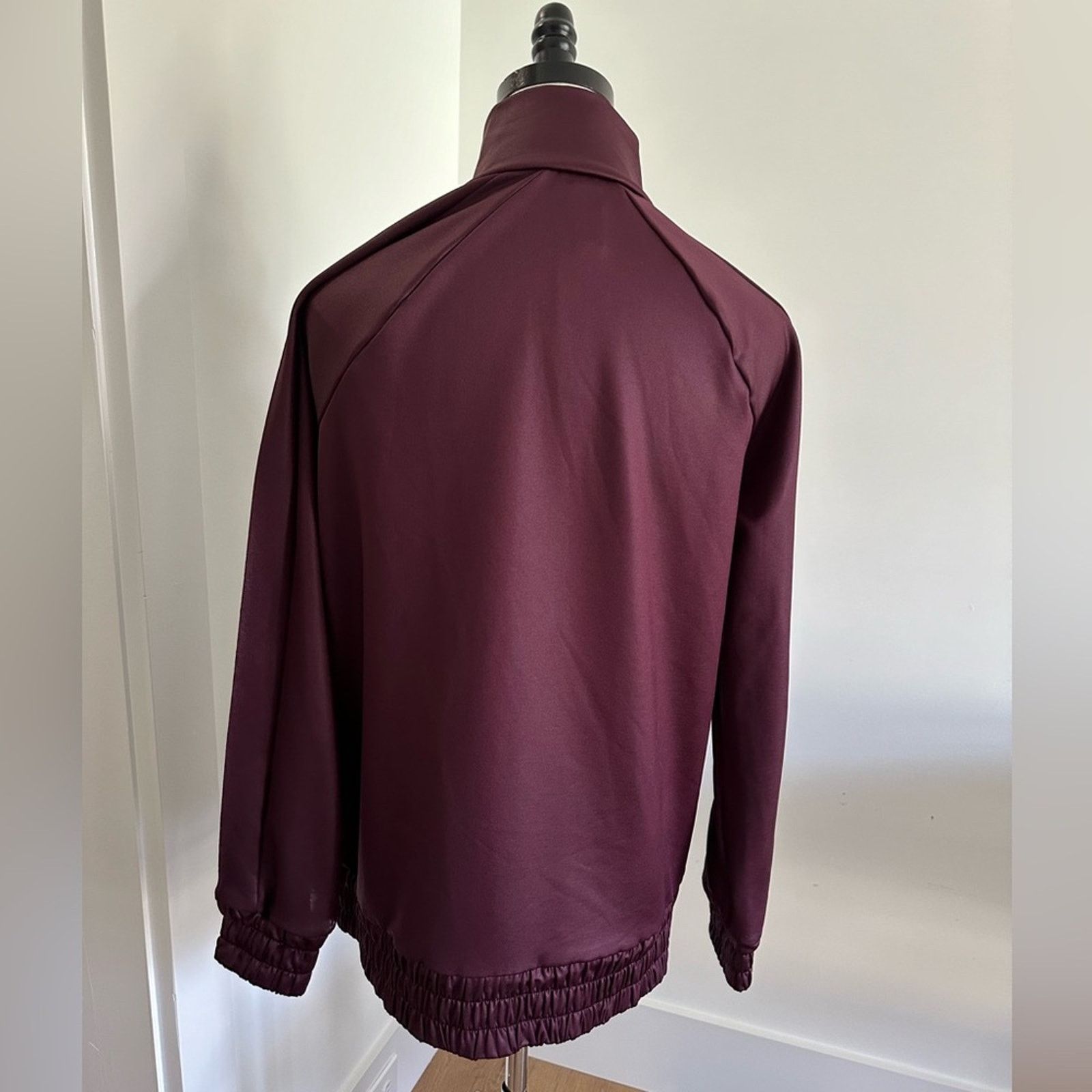 Sweaty Betty Like new! sweaty Betty Burgundy track jacket full zip - M Size M / US 6-8 / IT 42-44 - 4 Thumbnail