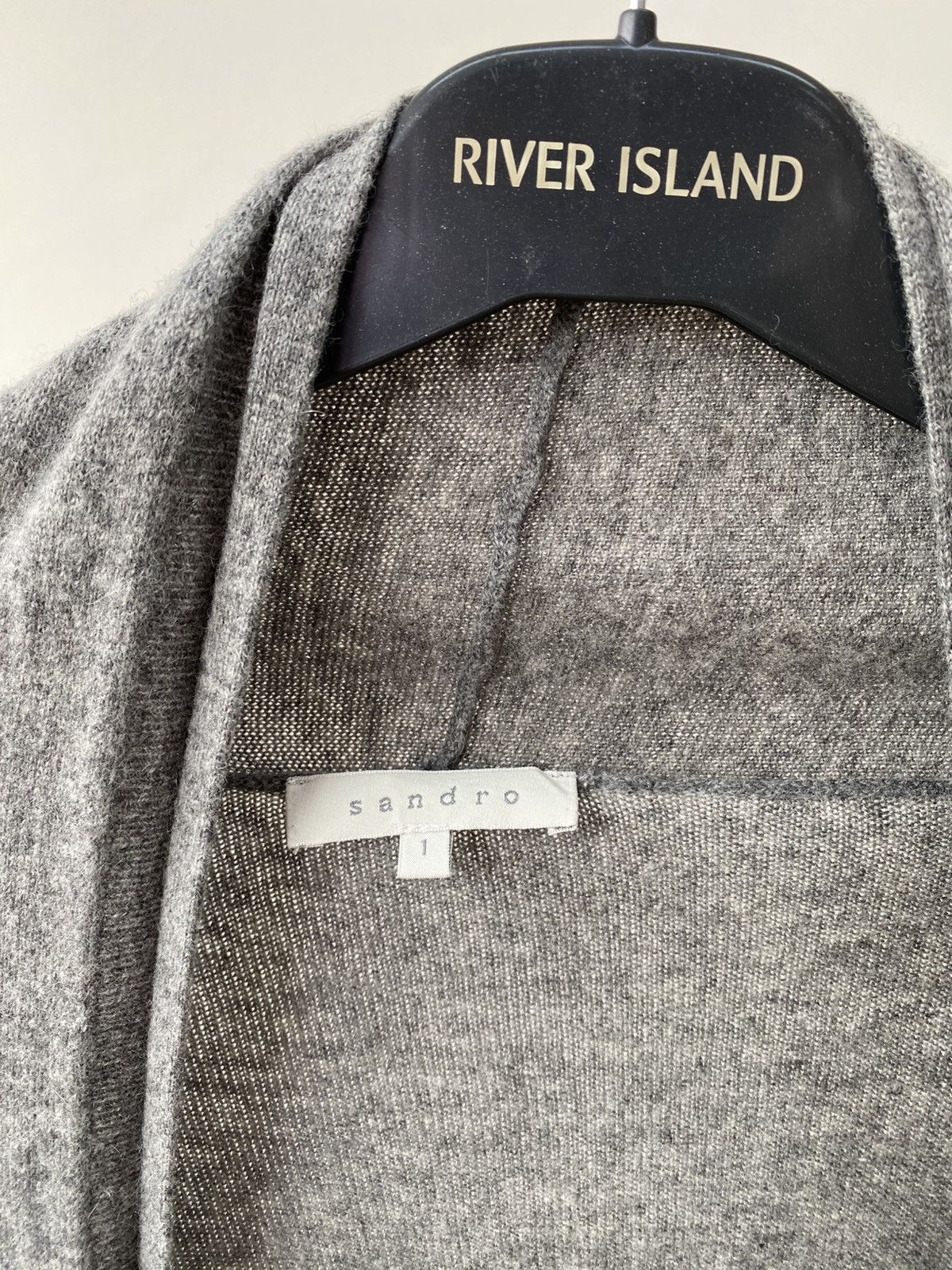 Sandro Vintage Sandro Open Front women’s Cardigan Wool Cashmere Size M / US 6-8 / IT 42-44 - 6 Thumbnail