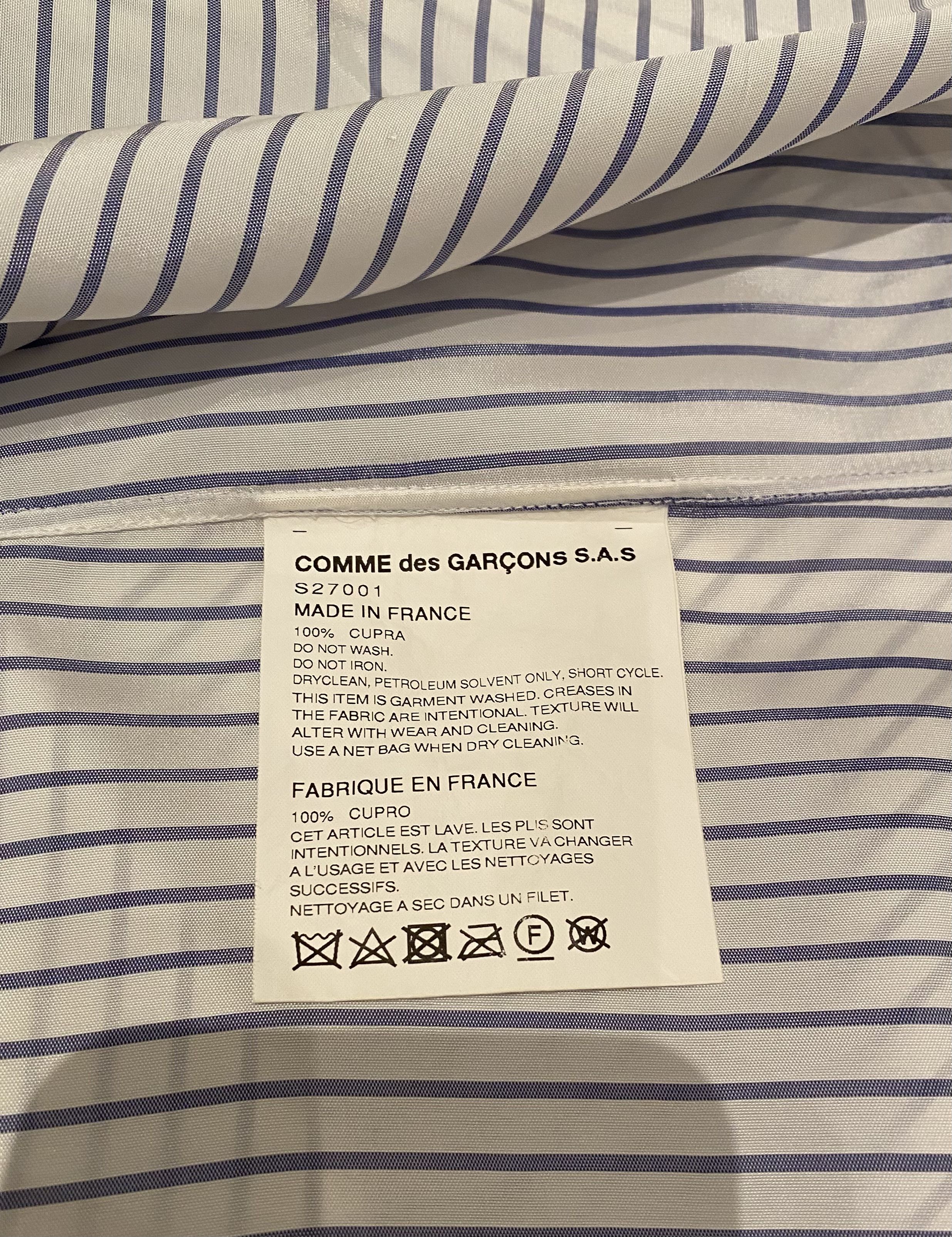 Comme des Garcons SHIRT COMME DES GARCONS SHIRT shirt short sleeves Size US L / EU 52-54 / 3 - 5 Thumbnail