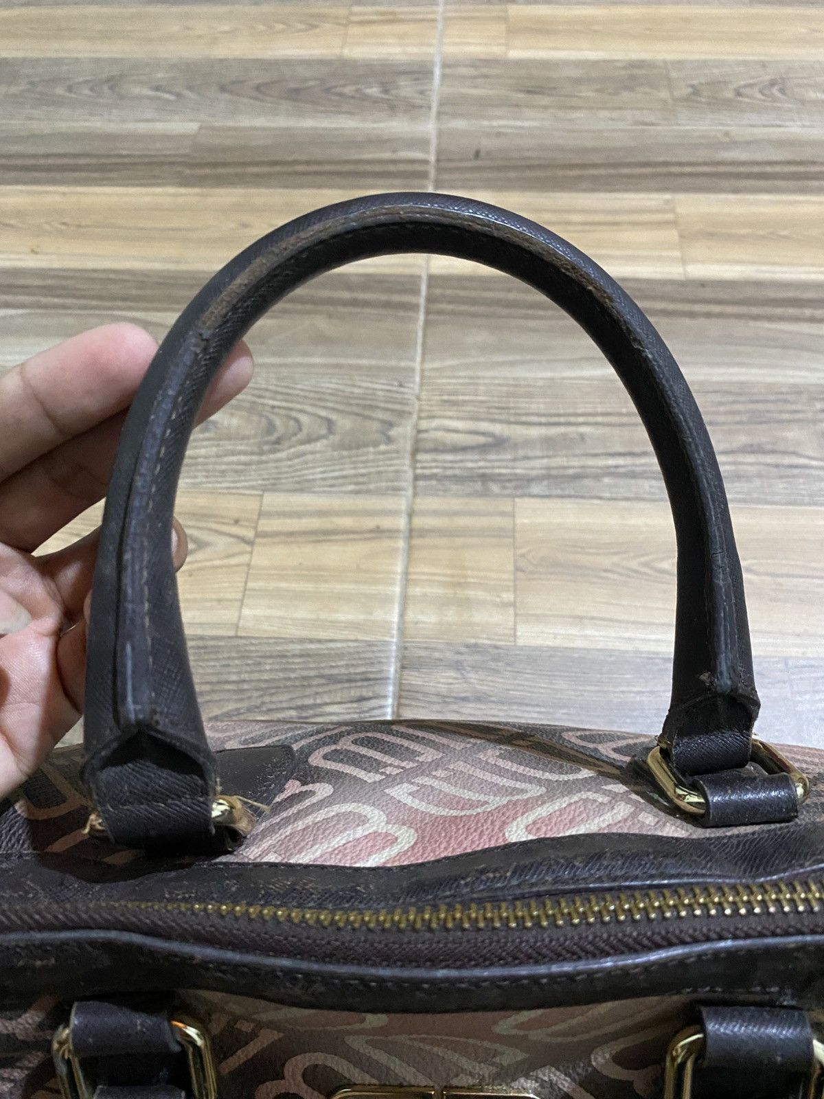 Balenciaga 💥NEED GONE💥 VINTAGE BALENCIAGA BAG MONOGRAM BB Size ONE SIZE - 9 Thumbnail