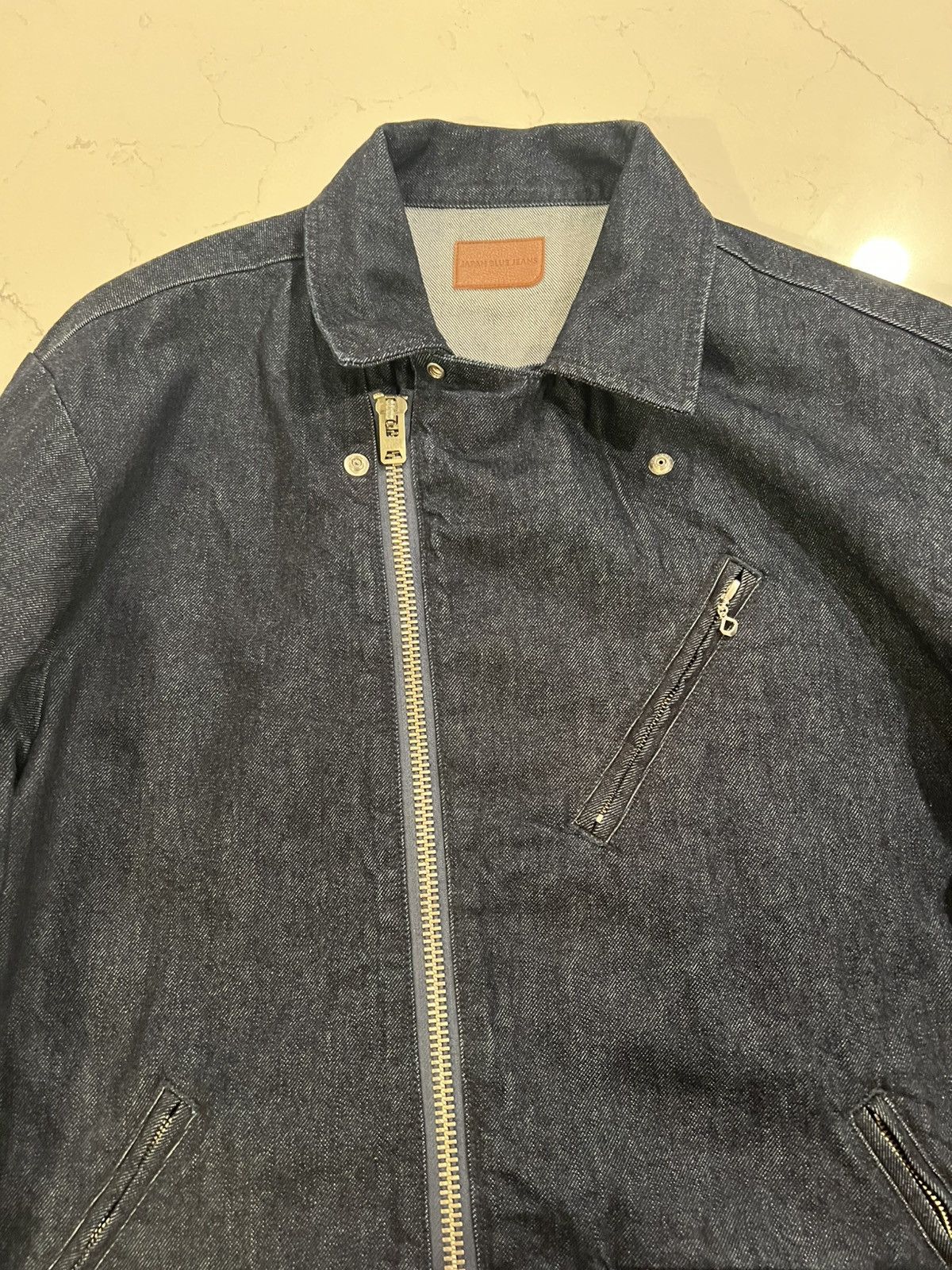 Japan Blue Japan Blue Motorcycle Jacket Indigo Size US XL / EU 56 / 4 - 5 Thumbnail