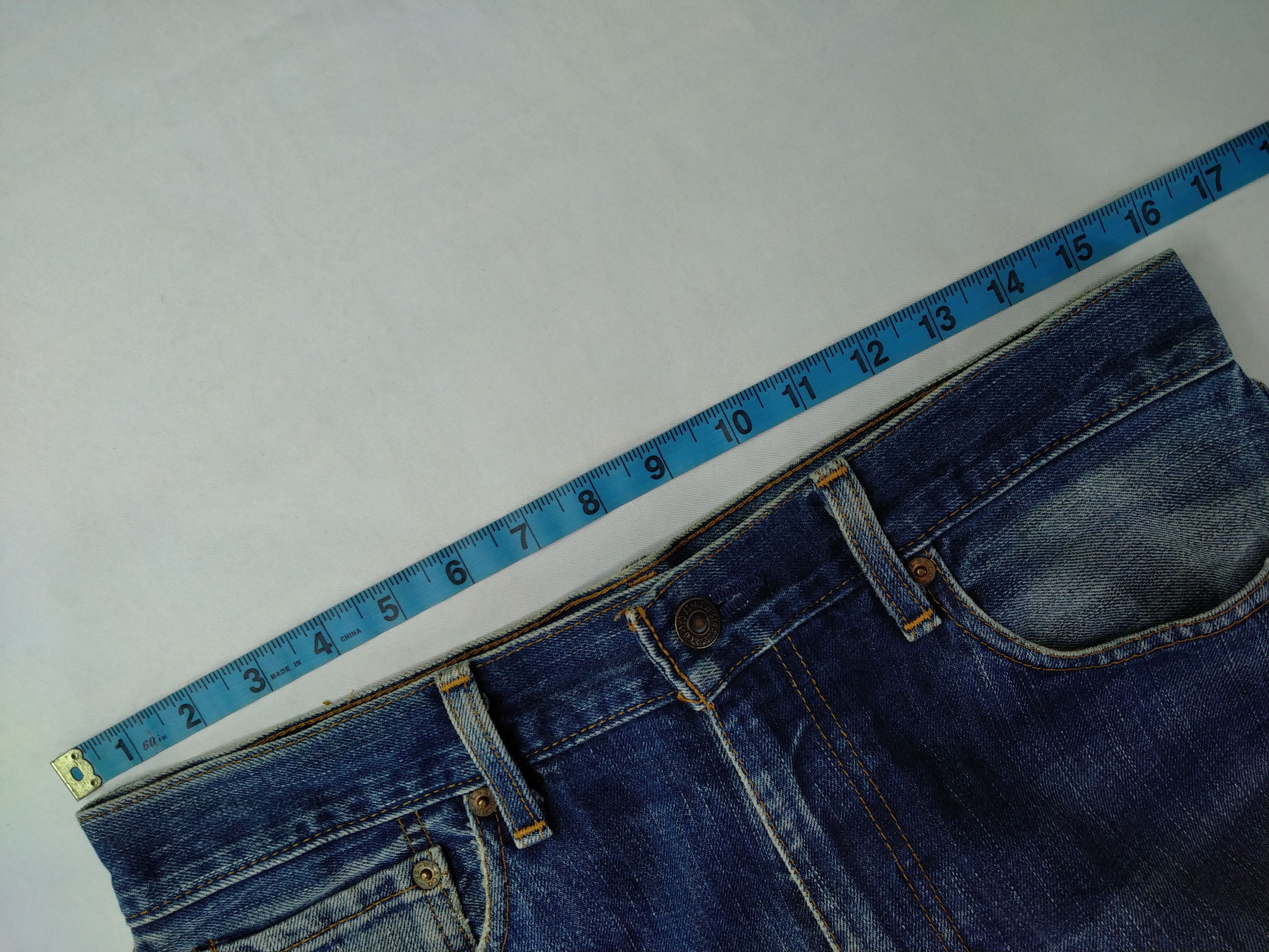 Levi's Distressed Blue Vintage Levi's 505 Jeans 32x29 Denim -JN977 Size US 32 / EU 48 - 4 Thumbnail