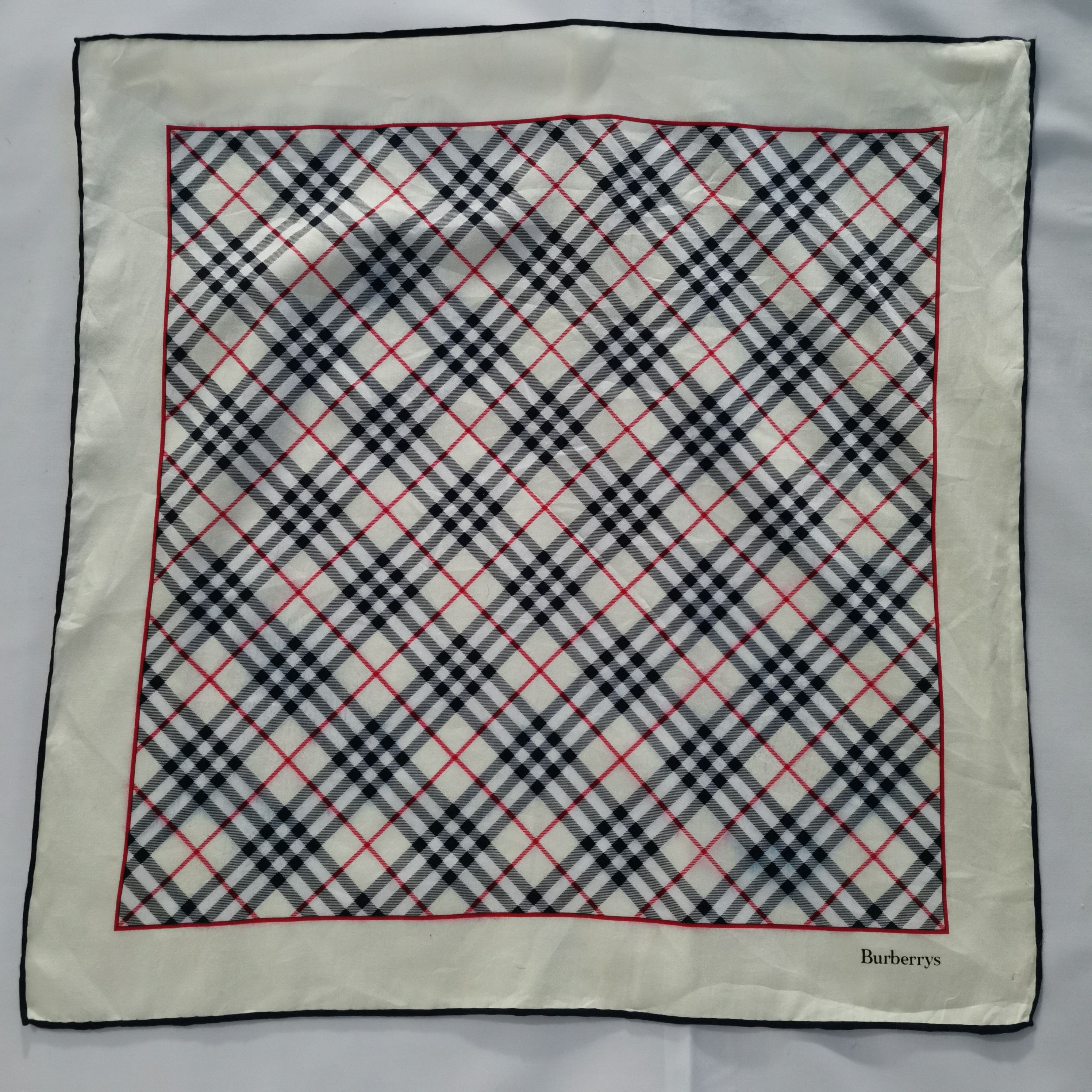 Burberry BURBERRY HANDKERCHIEF/ BANDANA/ SCARF Size ONE SIZE - 3 Thumbnail