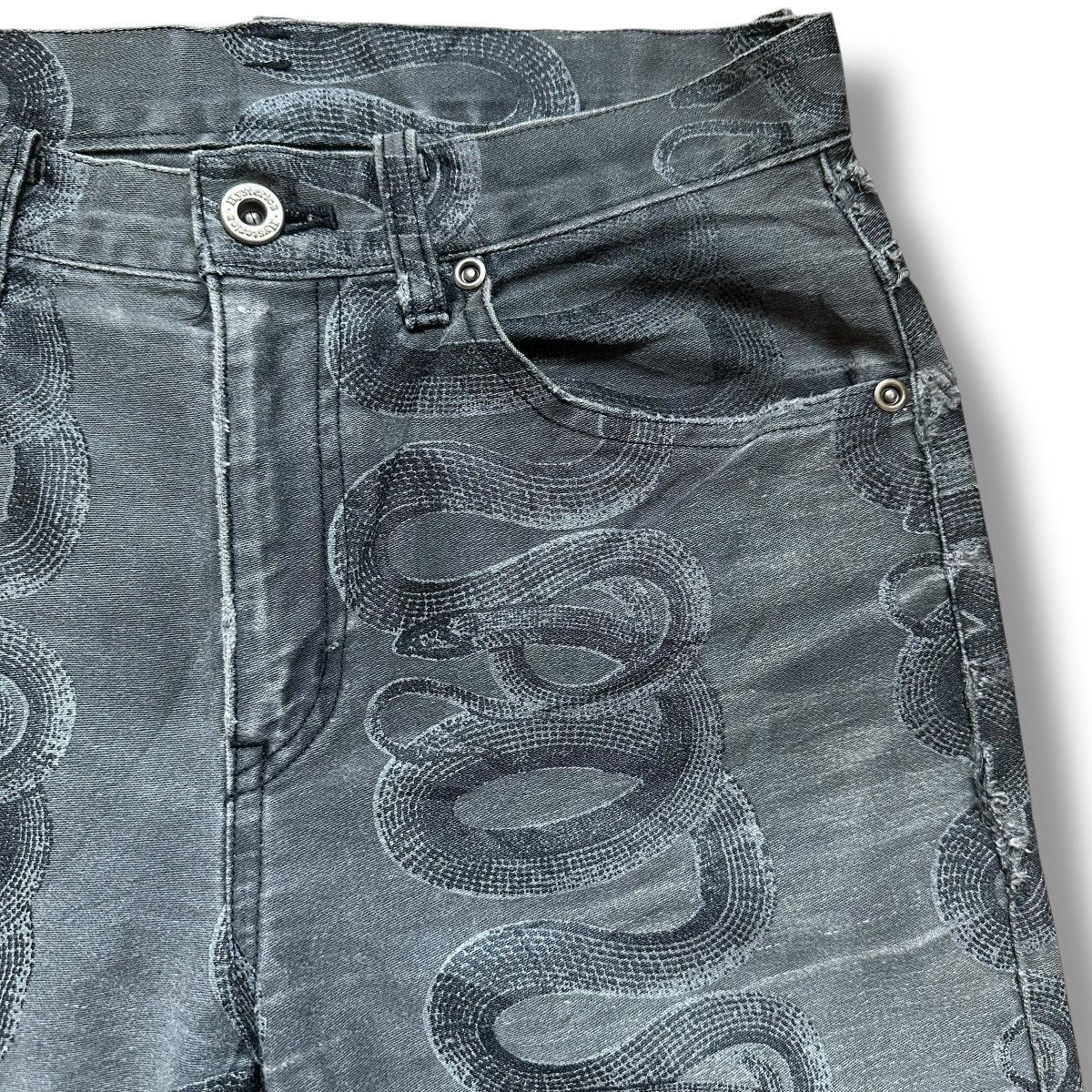 Hysteric Glamour Hysteric Glamour Snake Print Bootcut Pants Size US 26 / EU 42 - 10 Thumbnail