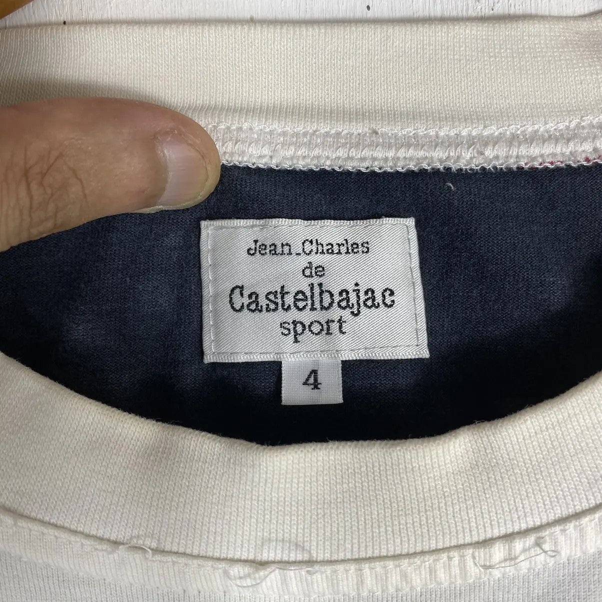 Designer VINTAGE 90's JEAN CHARLES DE CASTELBAJAC SPORT TEE Size US XL / EU 56 / 4 - 8 Thumbnail