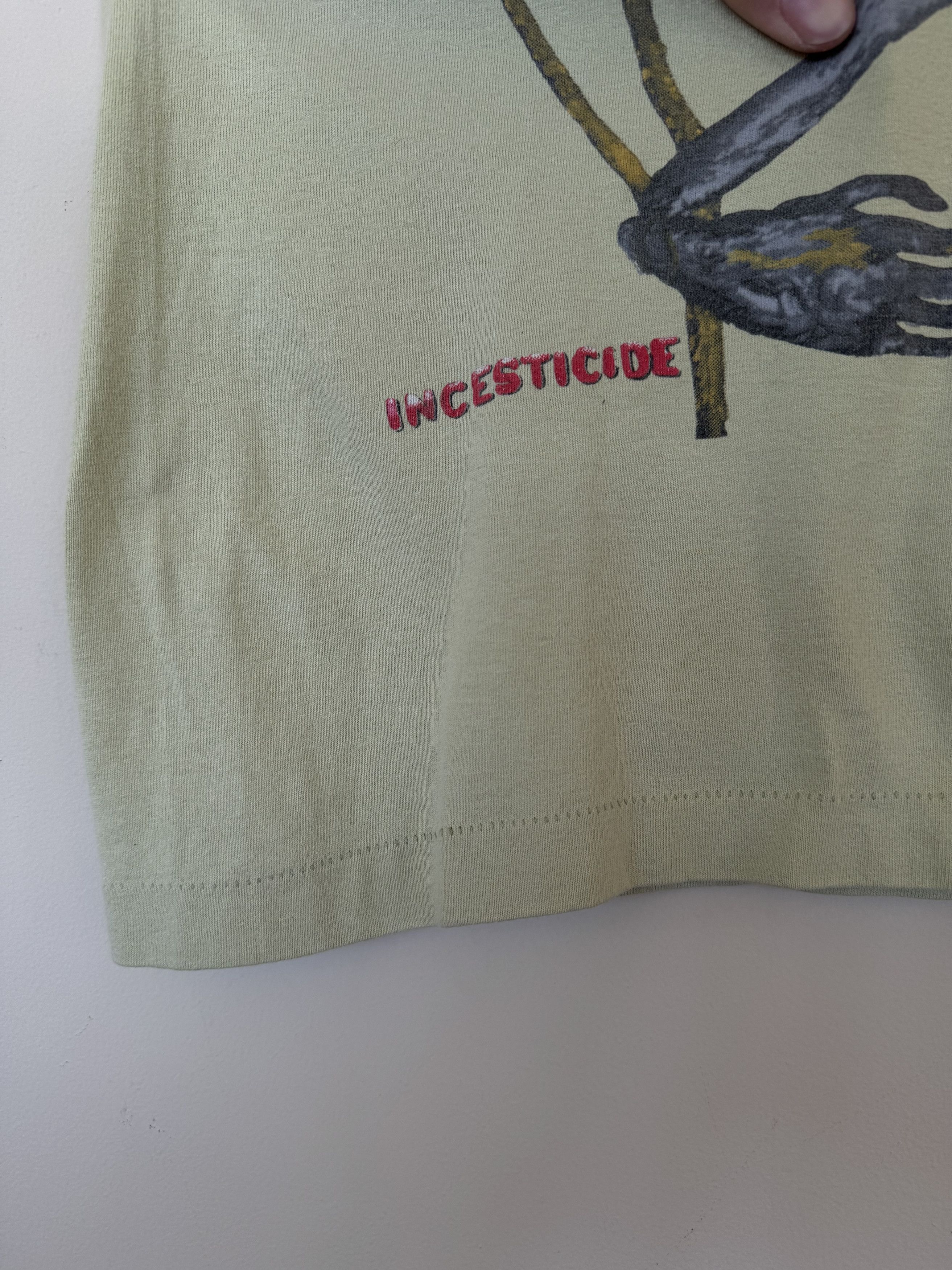 Vintage Nirvana Insecticide Tee 1993 Size US XL / EU 56 / 4 - 6 Thumbnail