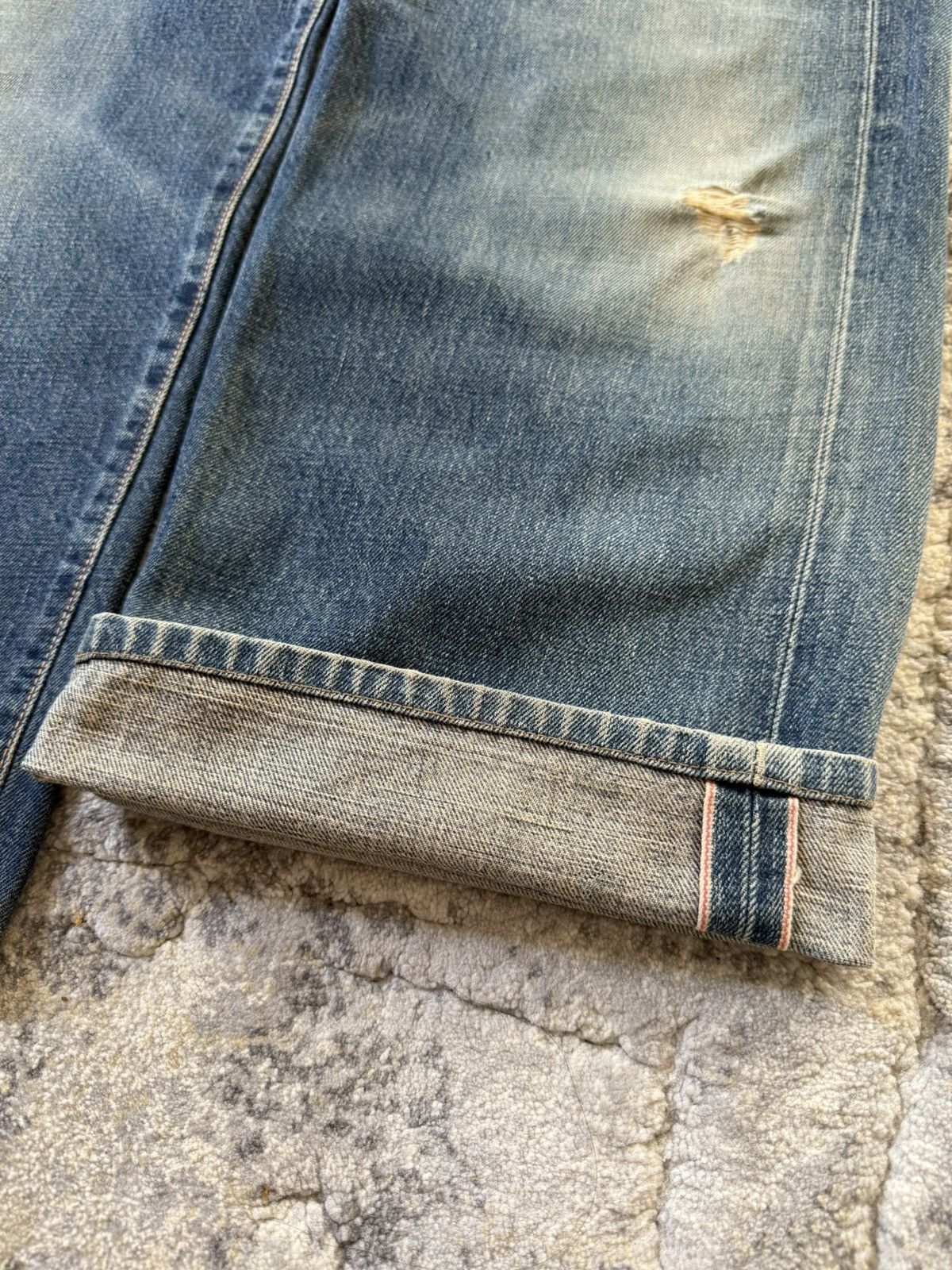 Edwin Edwin 505 Rare OG Type 1 Selvedge Baggy Jeans Size US 32 / EU 48 - 3 Thumbnail