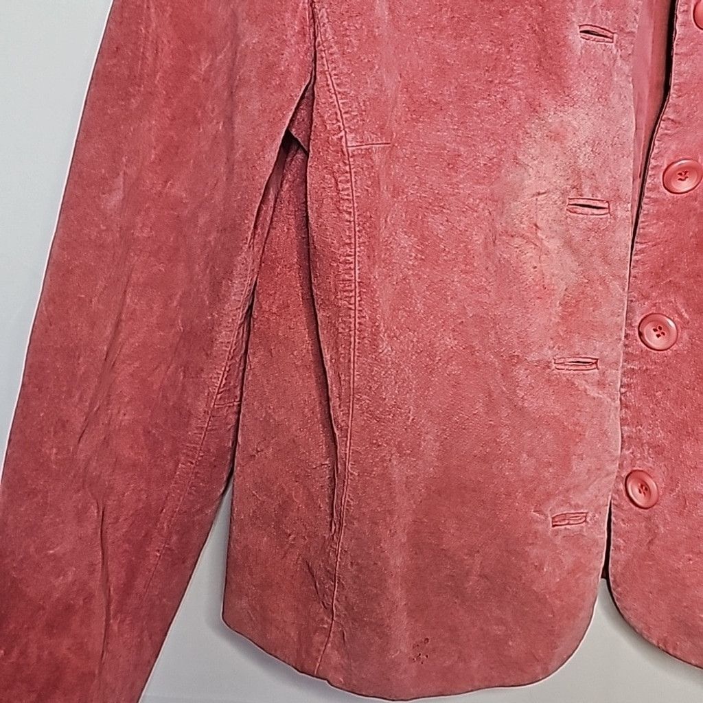 Pendleton 1980's Pendleton 100% leather vintage wine 5 button jacket M Size M / US 6-8 / IT 42-44 - 7 Thumbnail