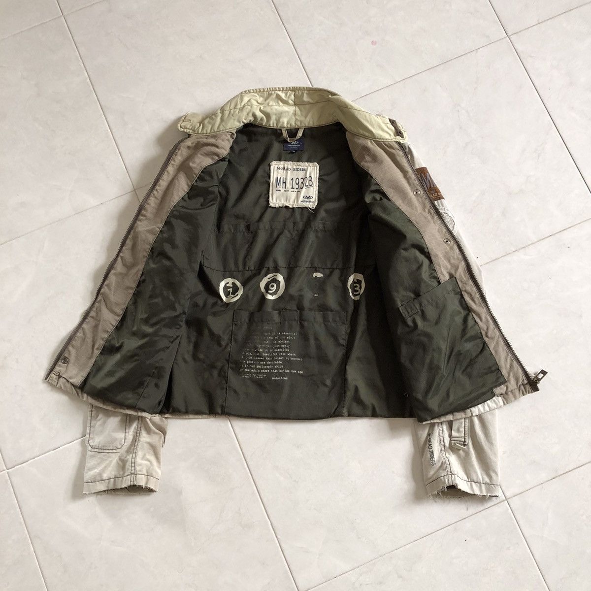 Japanese Brand MOTOR HEAD Riders Utility Multipocket Cotton Jacket Size US M / EU 48-50 / 2 - 2 Thumbnail