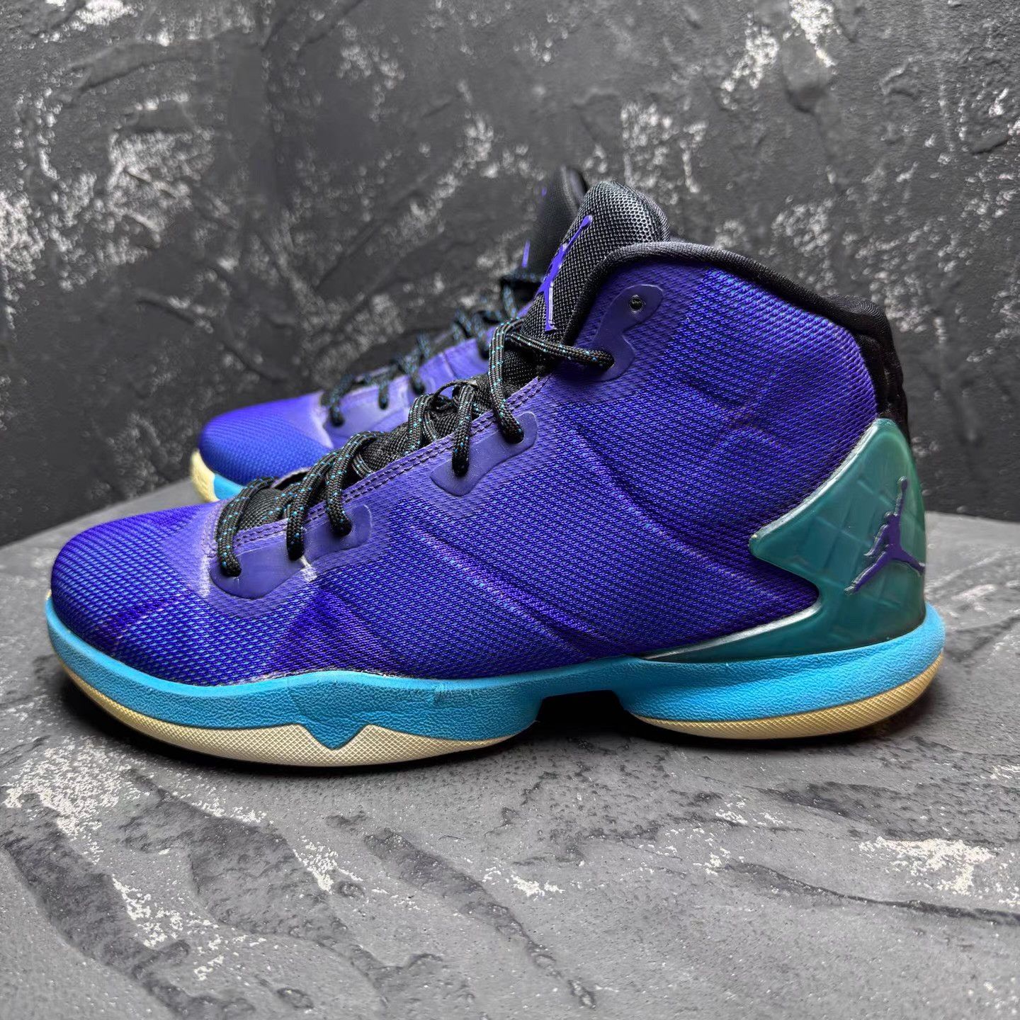 Jordan Brand Jordan Super.Fly 4 Blue Purple Q10 Size US 8.5 / EU 41-42 - 6 Thumbnail