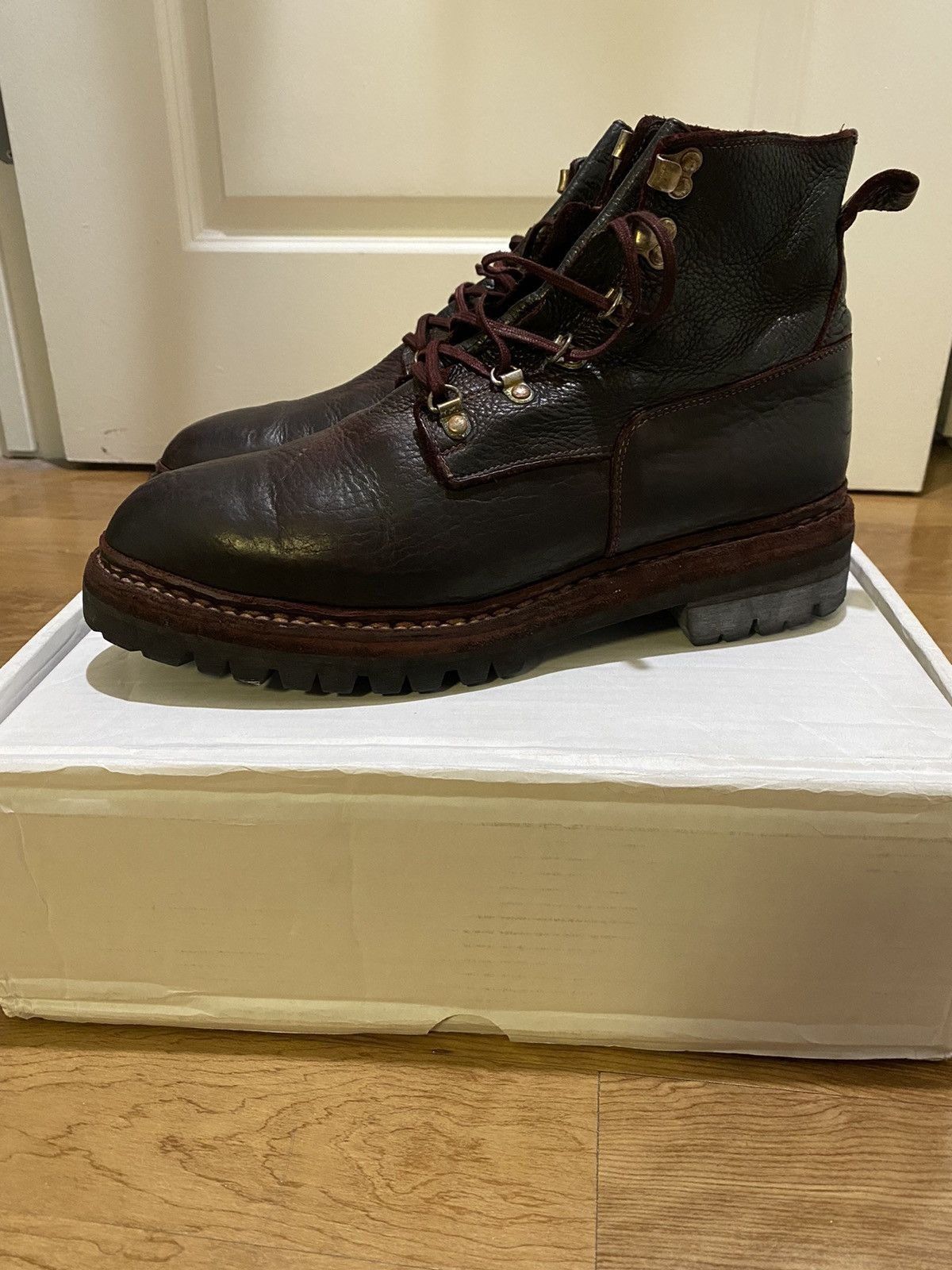 Guidi Guidi NT19V Oxblood Boots Size US 11 / EU 44 - 2 Thumbnail