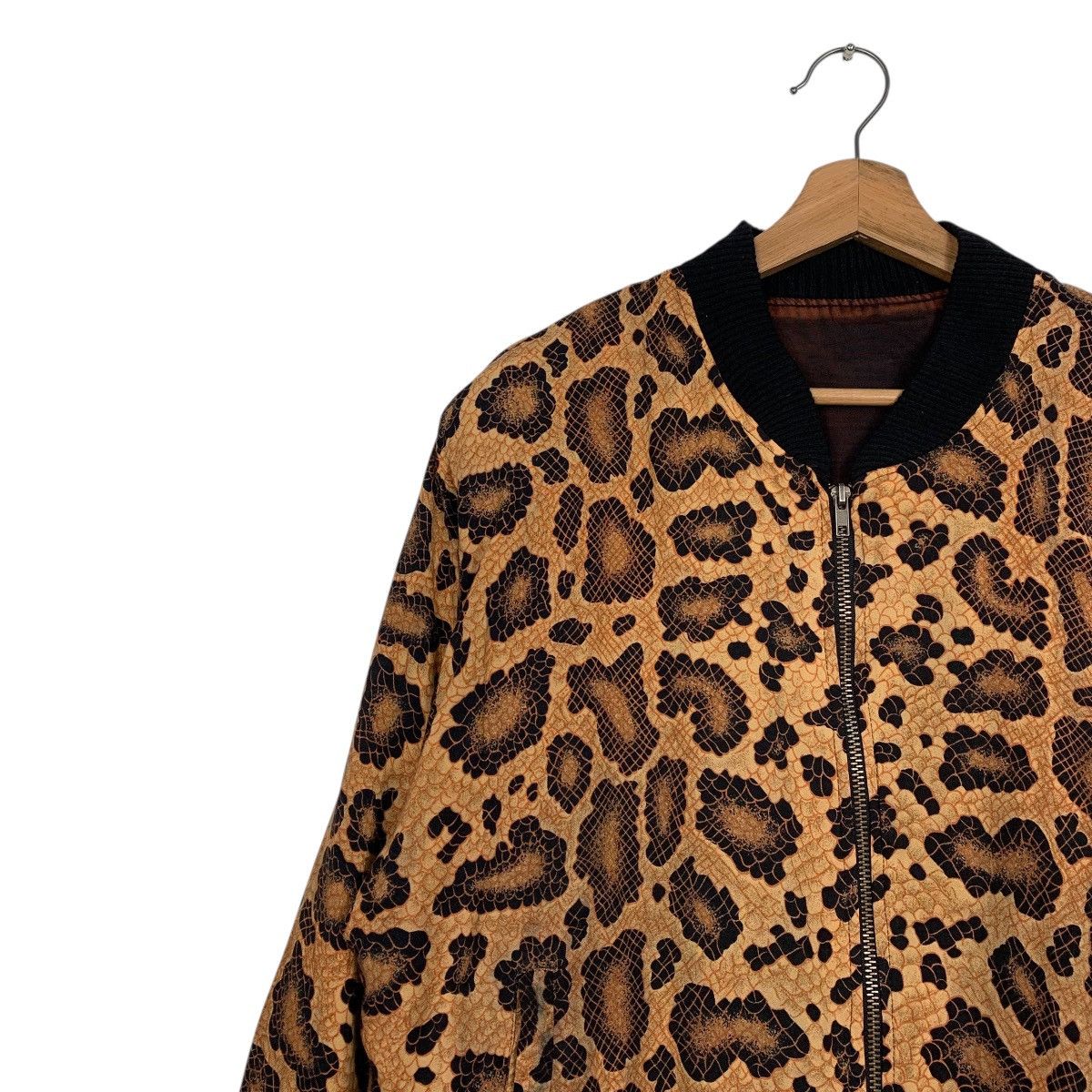Japanese Brand Japanese Brand Leopard Design Jacket Size L / US 10 / IT 46 - 6 Thumbnail