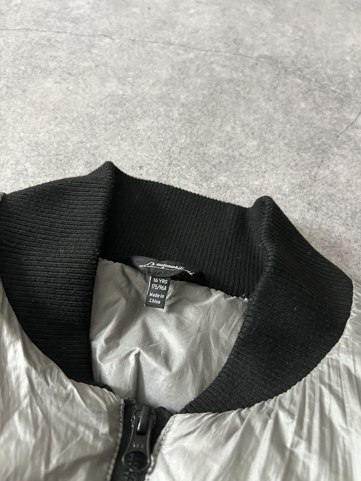 Lamborghini Automobile Lamborghini Micro puffer jacket silver jacket Size US S / EU 44-46 / 1 - 6 Thumbnail