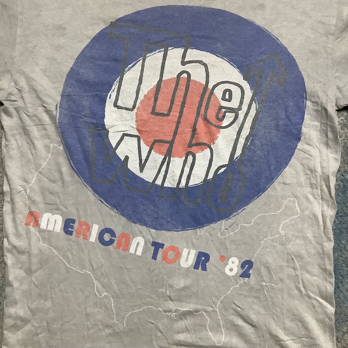 Band Tees The Who American Tour 1982 Size US S / EU 44-46 / 1 - 2 Thumbnail