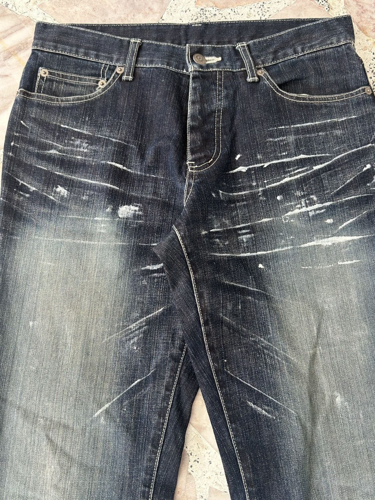 Tornado Mart Tornado Mart Denim Japan Flare Vintage Size US 31 - 3 Thumbnail