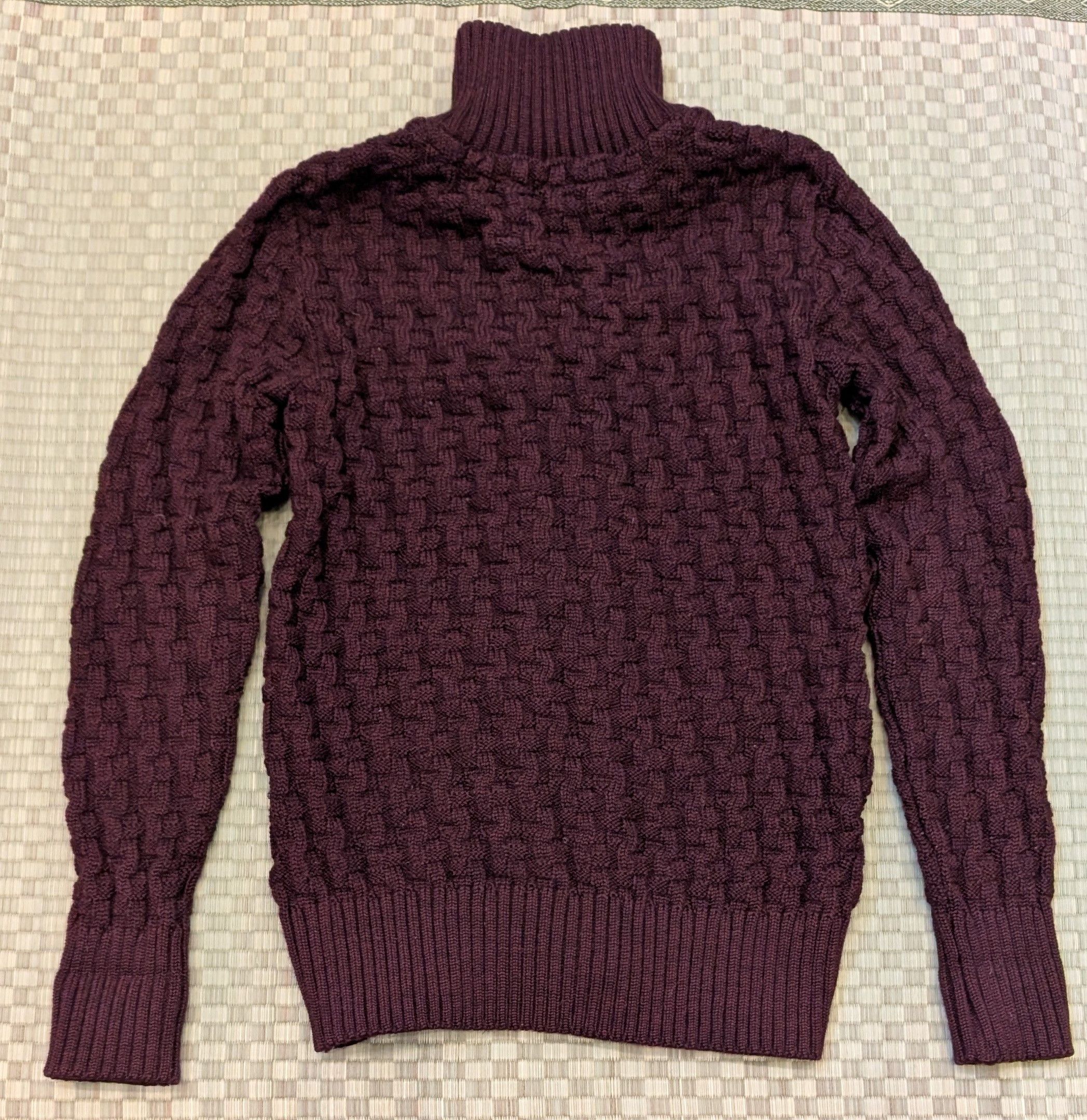 S.N.S. Herning S.N.S. Herning Stark Cardigan Wool Sweater in Burnt Maroon Size US XS / EU 42 / 0 - 2 Thumbnail
