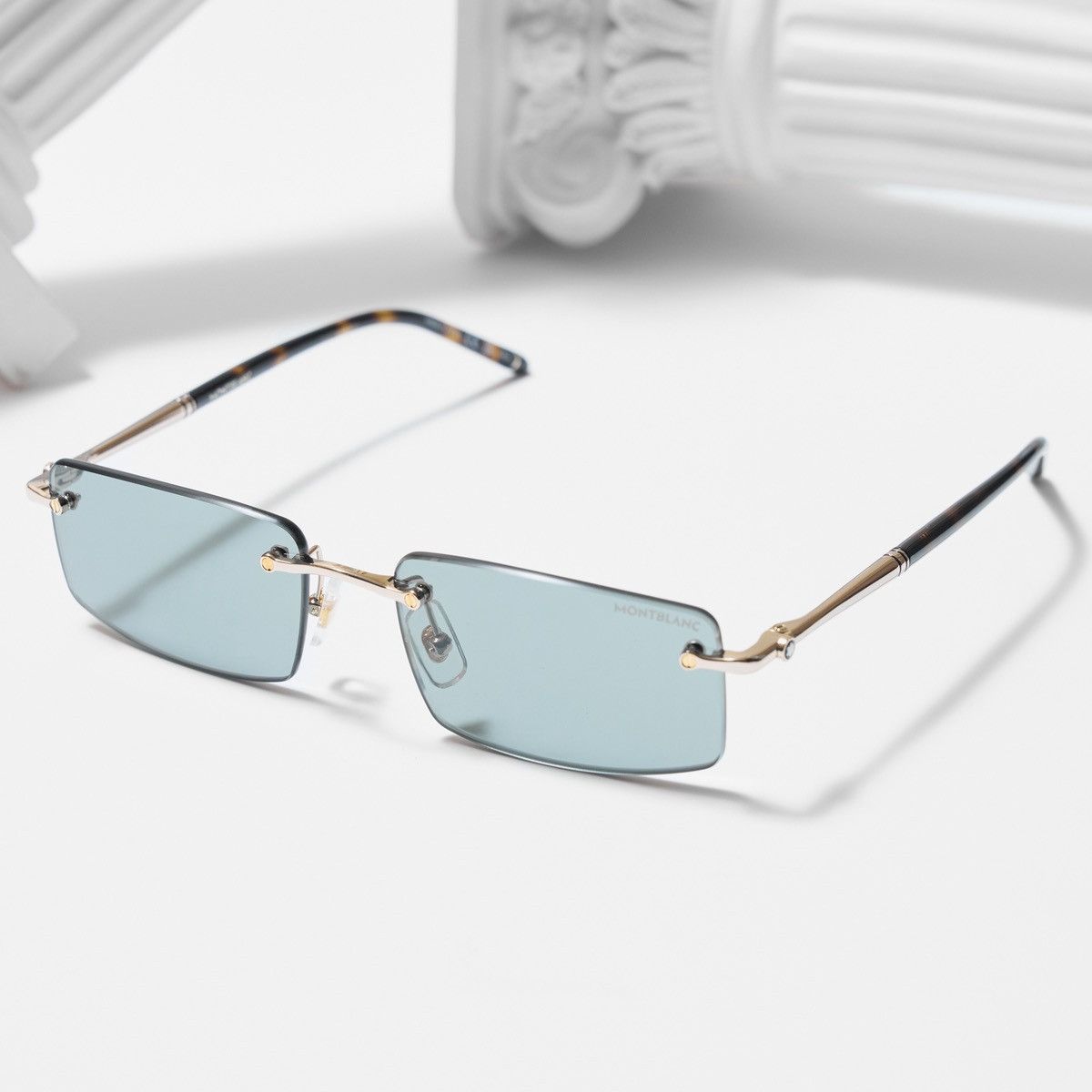 Montblanc MONTBLANC MB0443S 004 SUNGLASSES Size ONE SIZE - 2 Thumbnail