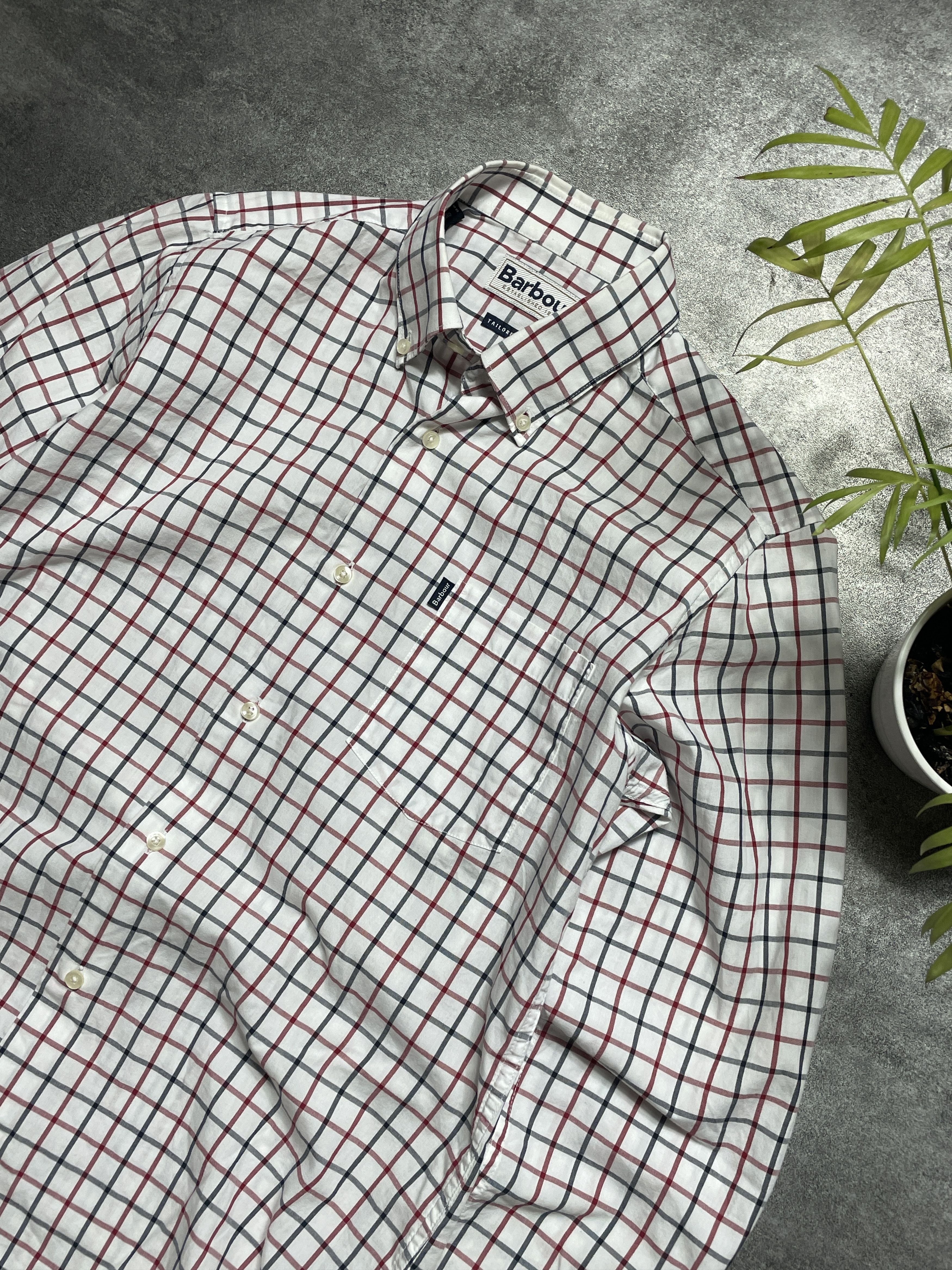 Barbour Barbour Luxury Elegant Checkered Shirt Button Up Size US S / EU 44-46 / 1 - 2 Thumbnail
