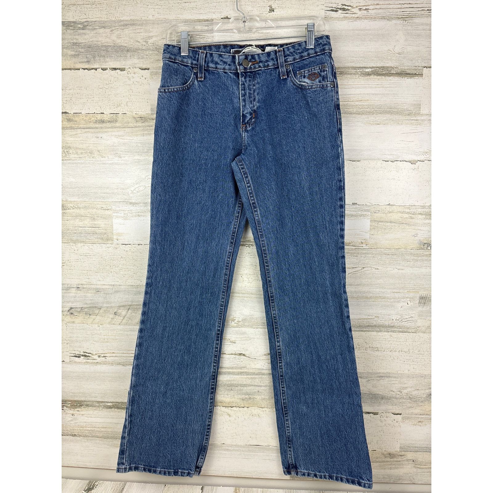 Harley Davidson Harley Davidson womens 4 Straight leg jeans cotton dark wash Size 27" / US 4 / IT 40 - 1 Thumbnail