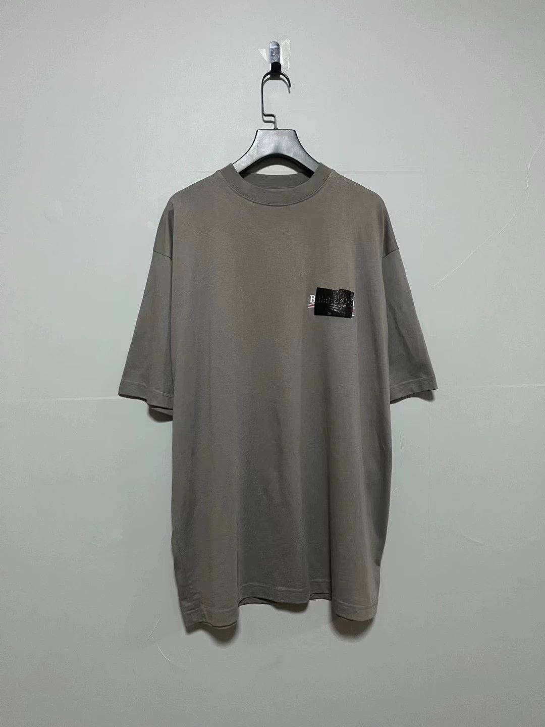 Balenciaga Balenciaga new embroidered tape cola short sleeved shirt Size US XS / EU 42 / 0 - 1 Thumbnail